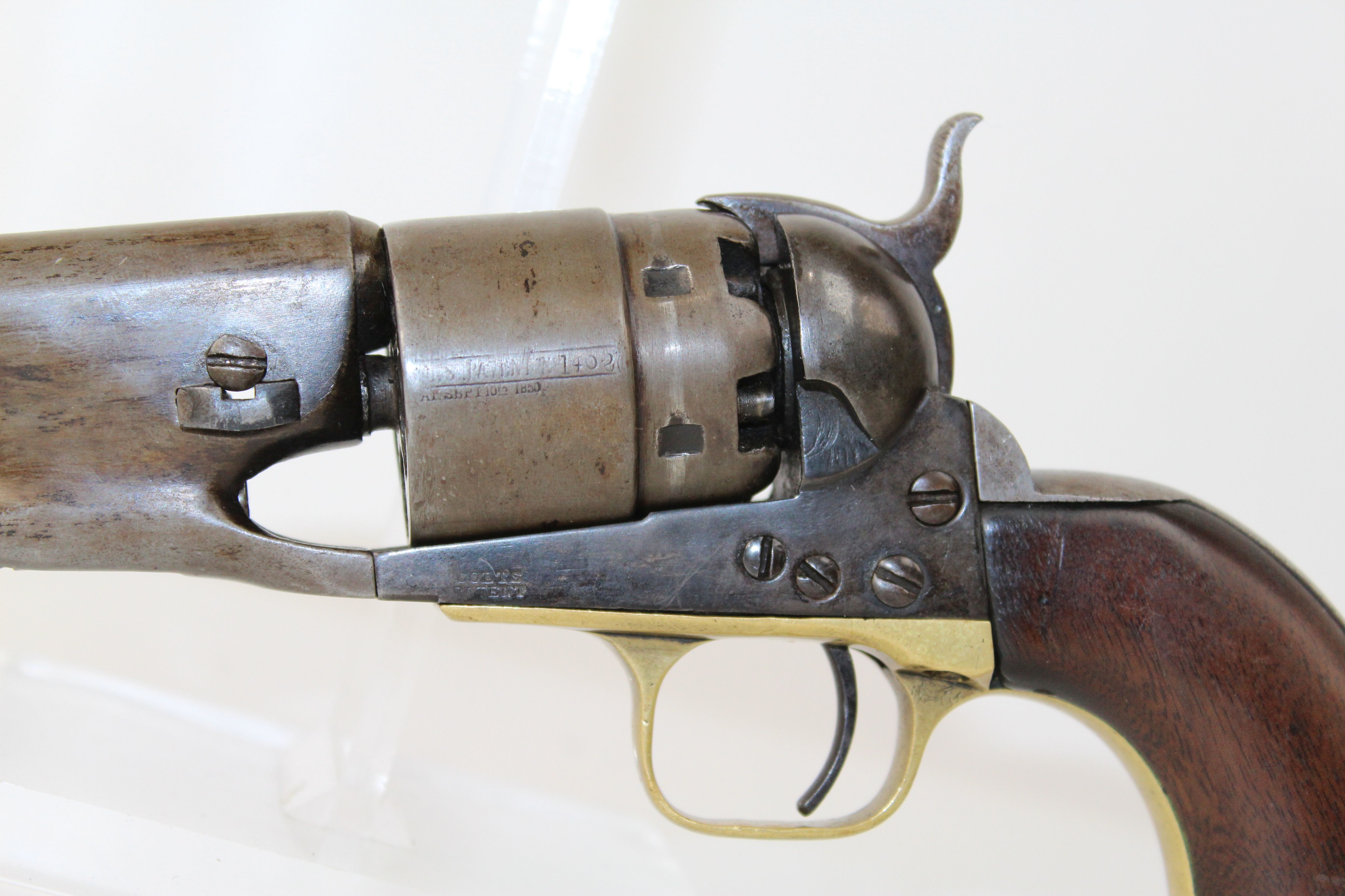 Colt Model 1860 Army Percussion Revolver C&R Antique 003 | Ancestry Guns