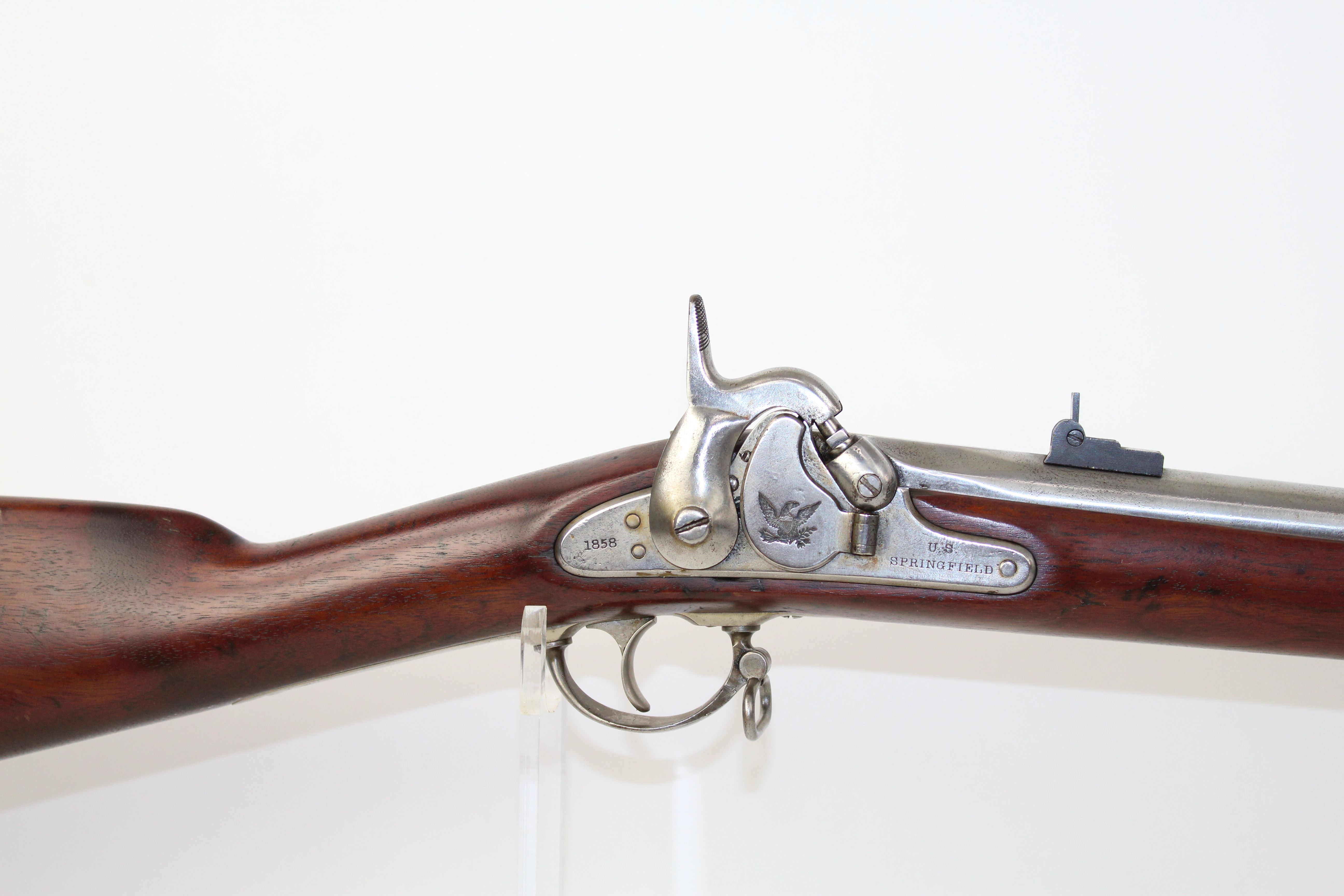 Springfield U.S. Model 1855 Rifle Musket C&R Antique 001 | Ancestry Guns