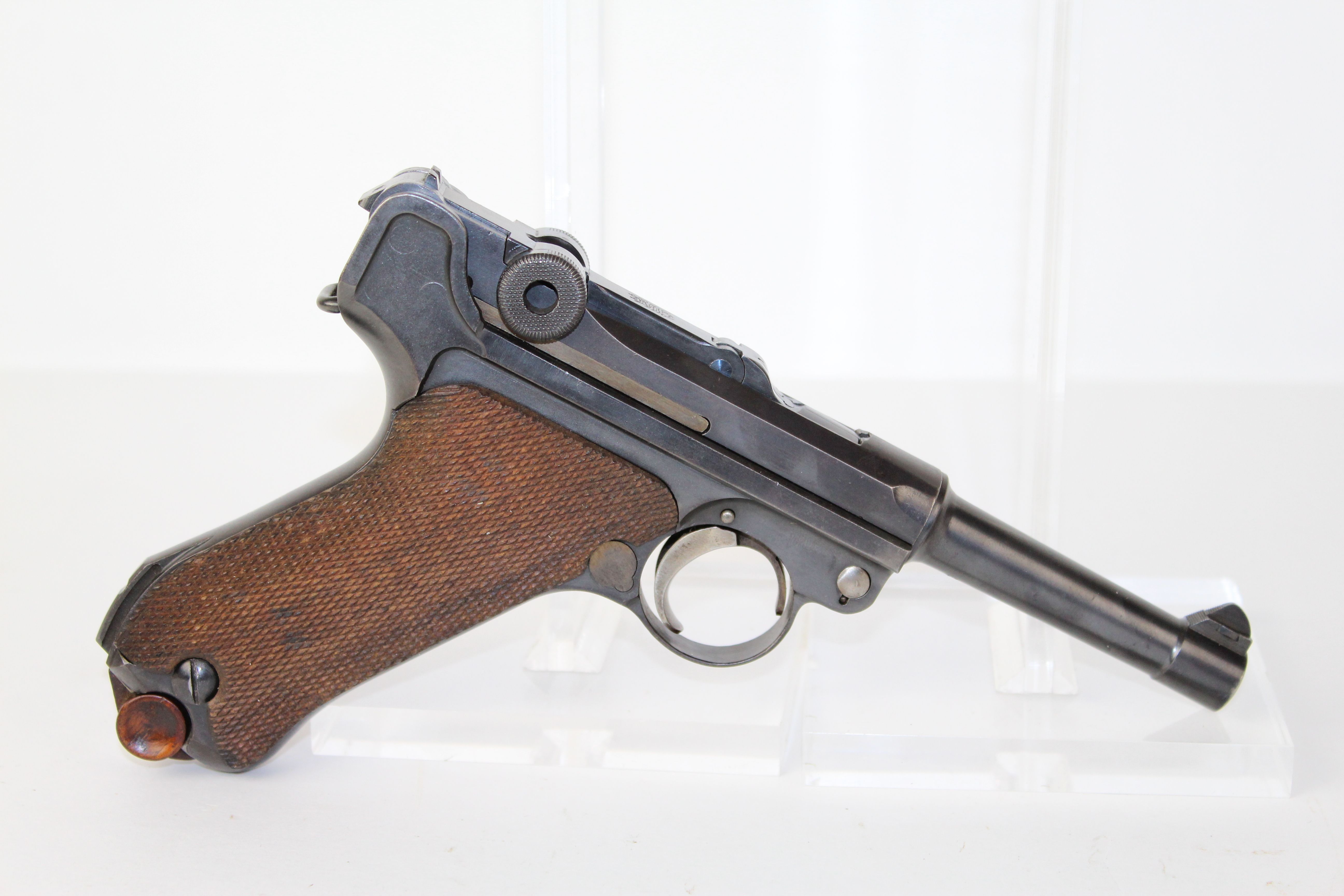 DWM Model 1920 commercial luger pistol C&R Antique 001 | Ancestry Guns