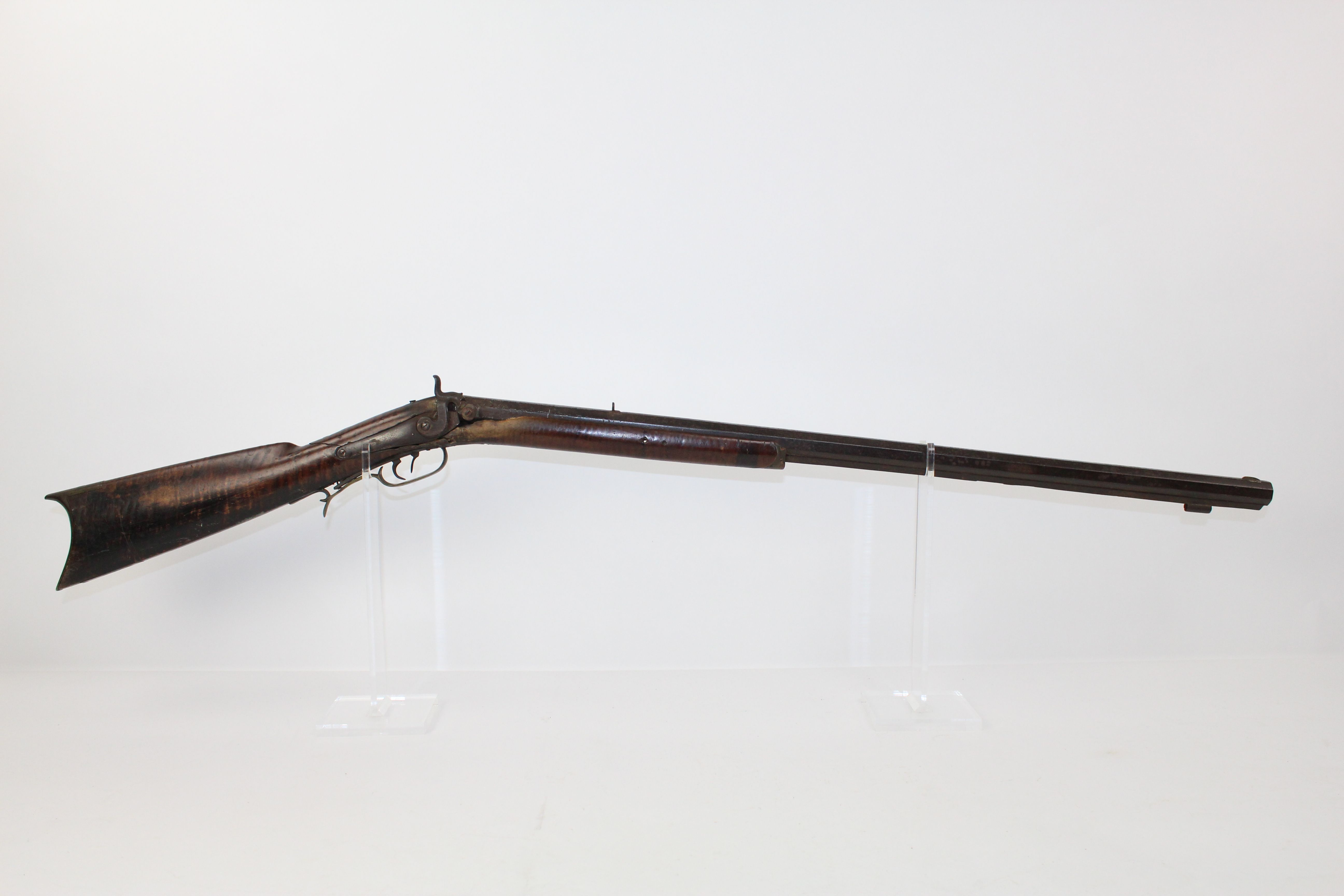 Back Action Hald Stock Rifle C&R Antique 002 | Ancestry Guns