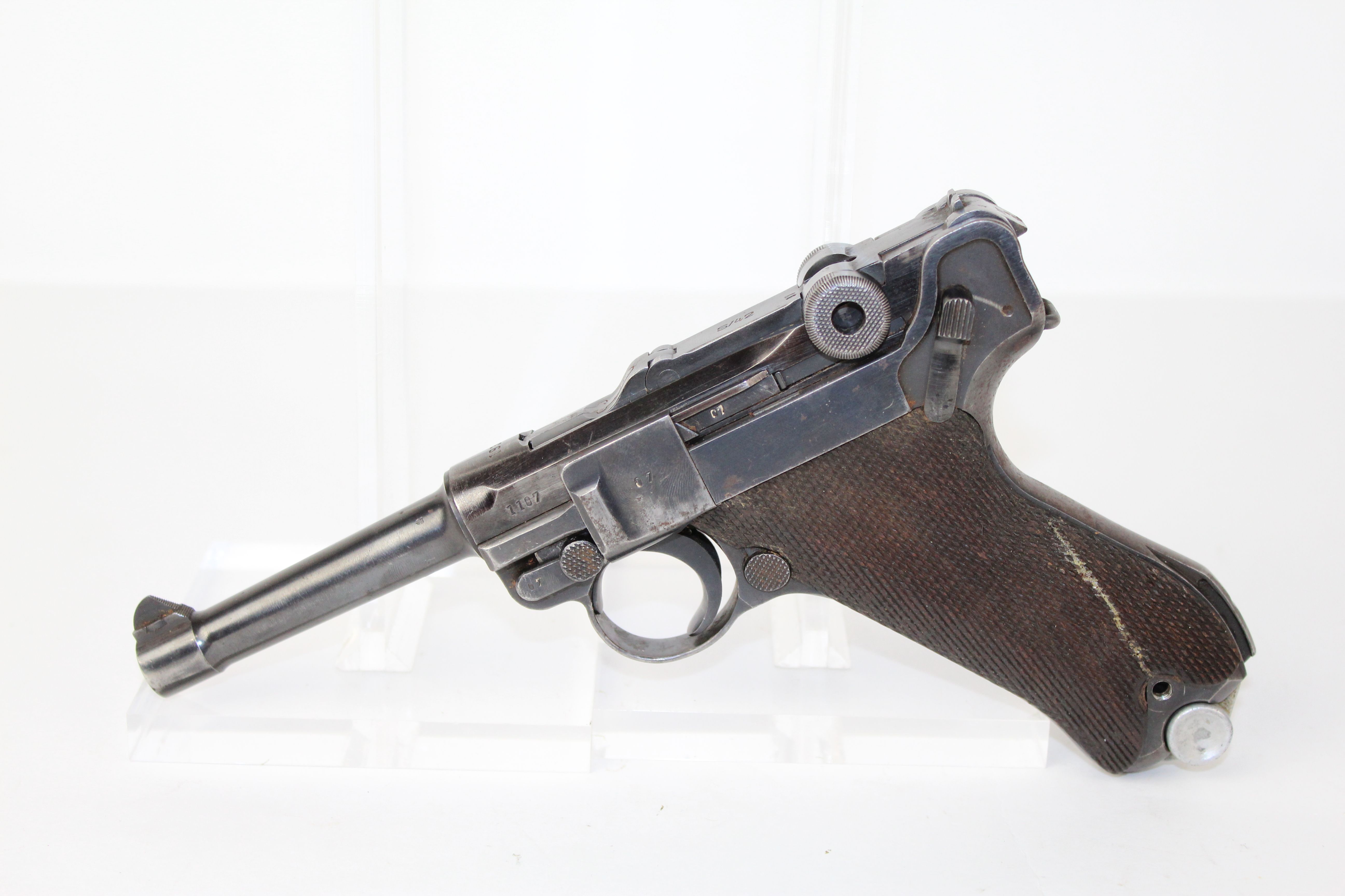 mauser S 42 Code Luger Semi-Automatic Pistol C&R Antique 001 | Ancestry ...