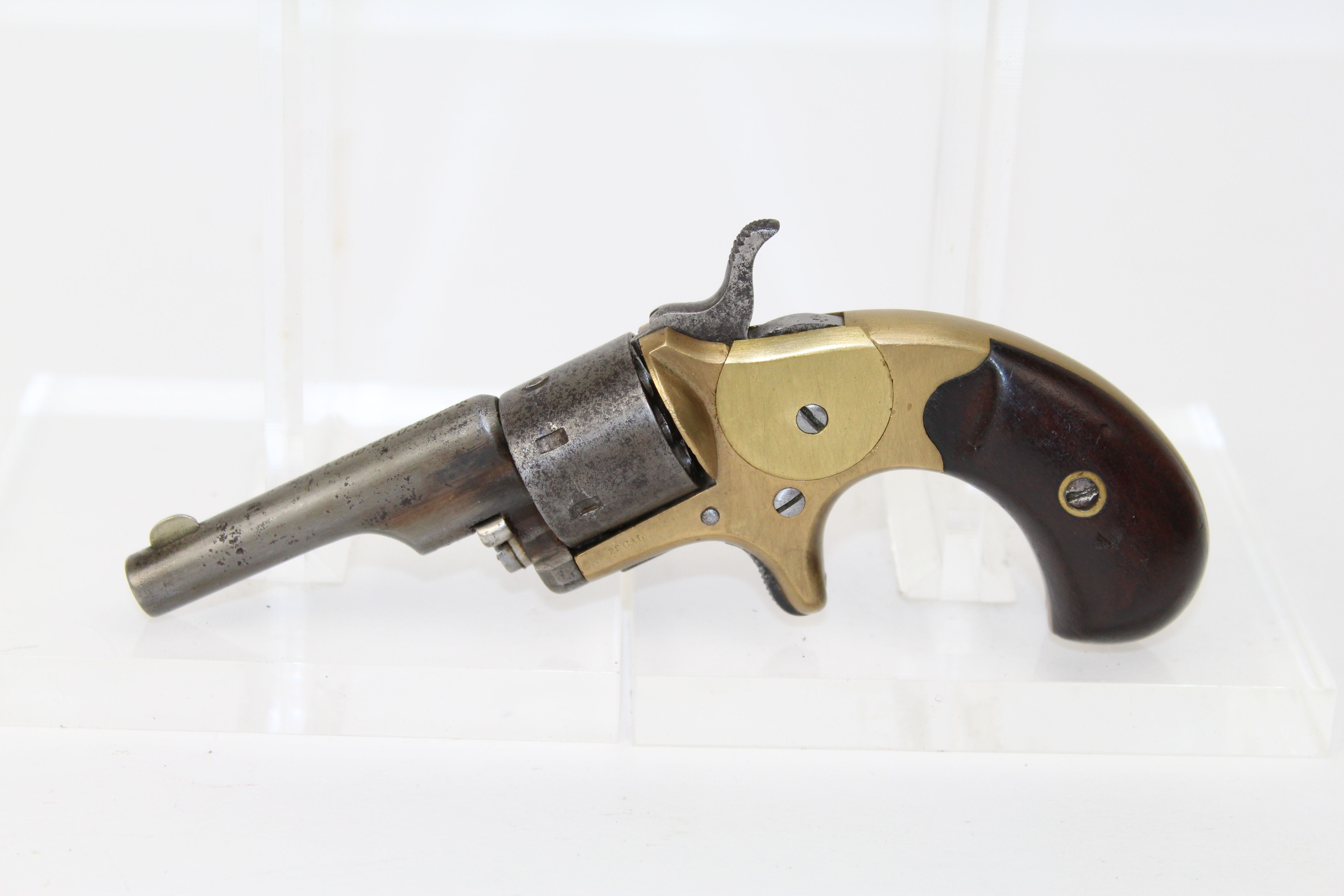 Colt open Top Pocket Revolver made 1875 C&R Antique 001 | Ancestry Guns