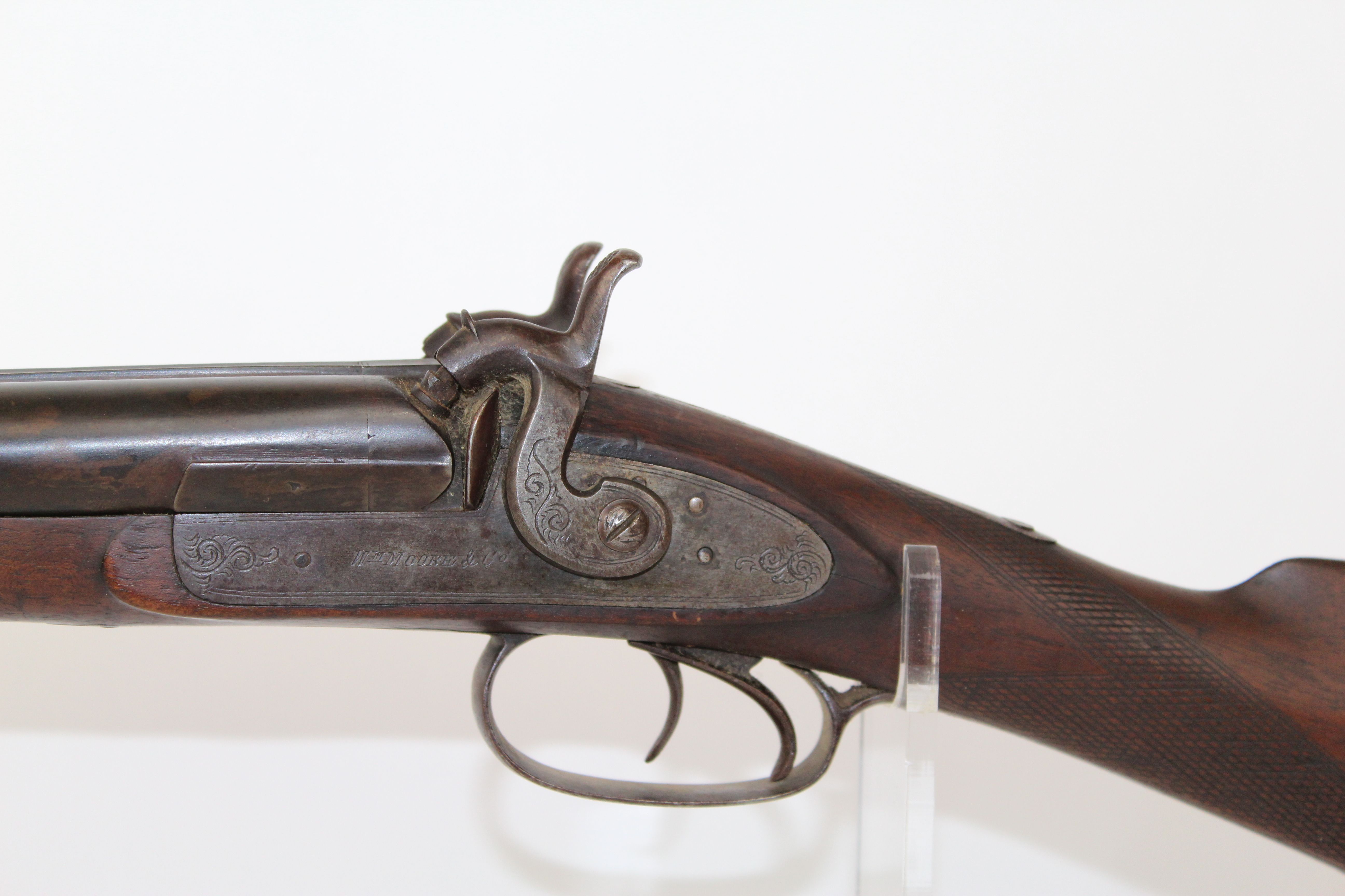 William moore & co. Side byt Side Shotgun C&R Antique 004 | Ancestry Guns