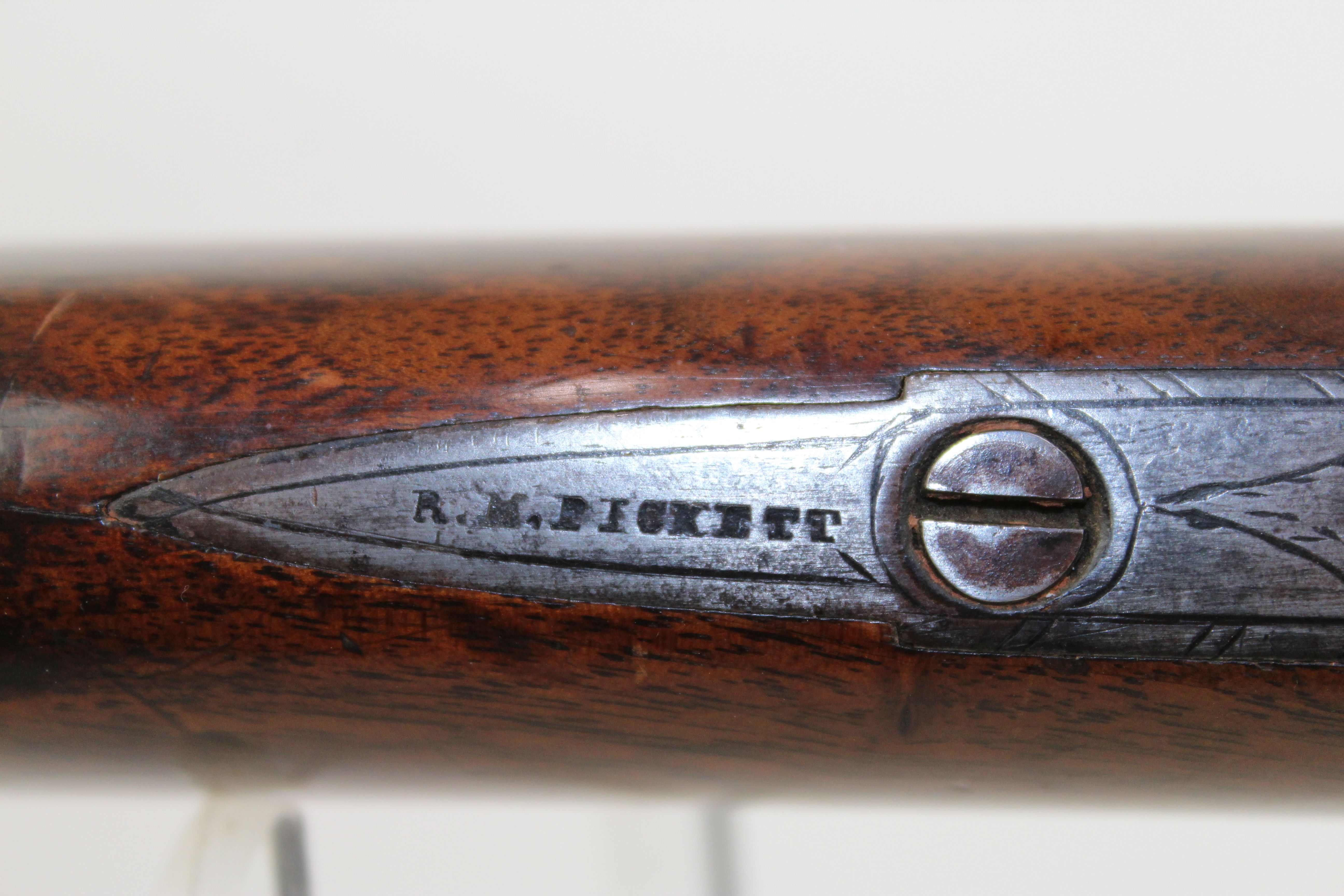 R.M. Picket Underhammer Percussion Rifle C&R Antique008 | Ancestry Guns