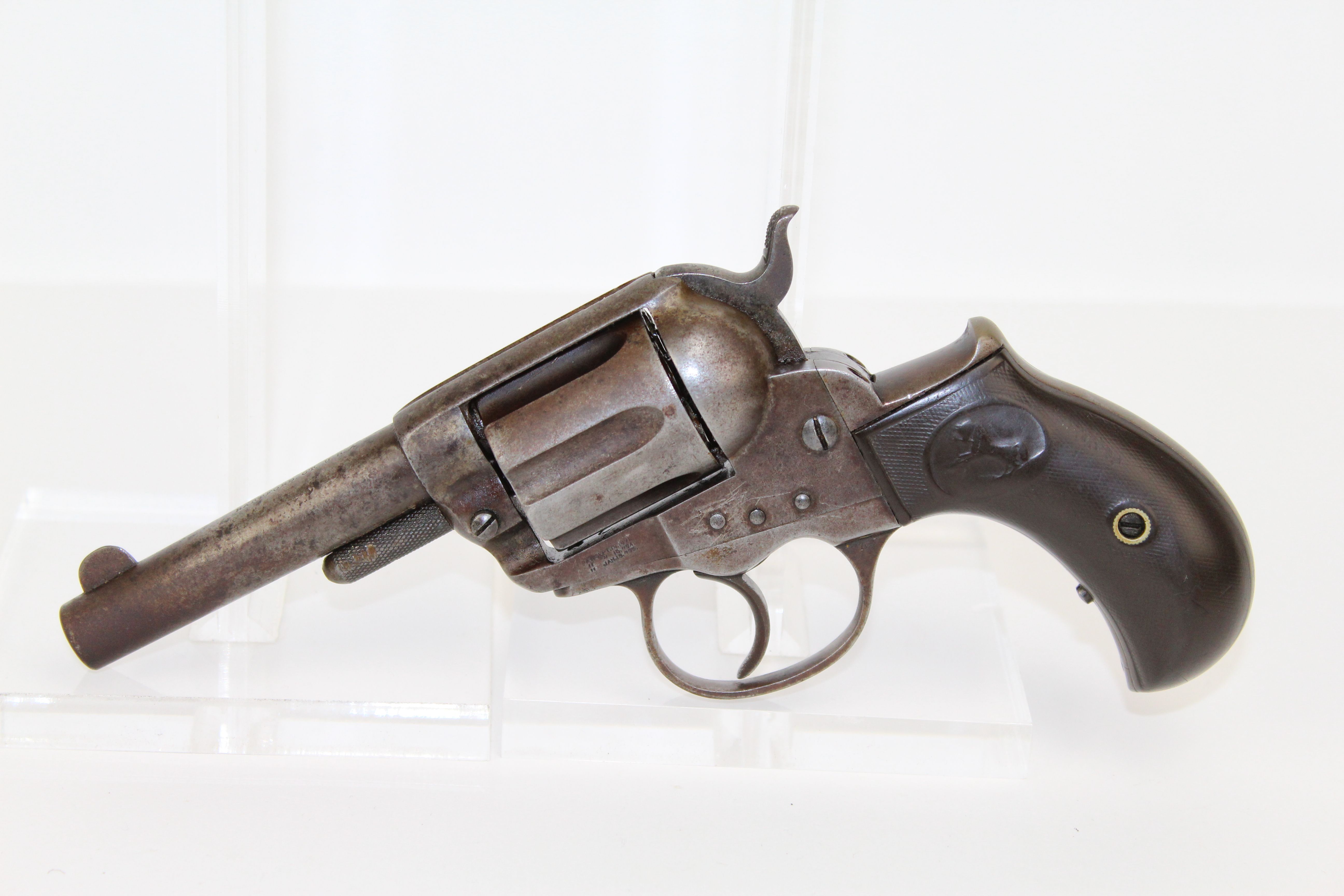 Antique Colt Model 1877 Lightning 38 Revolver 001 Ancestry Guns 7988