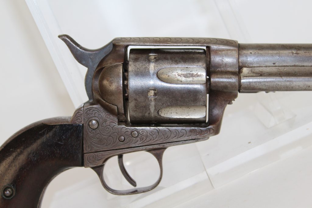 Engraved Spanish Copy of Colt Single Action Army Revolver C&R ...