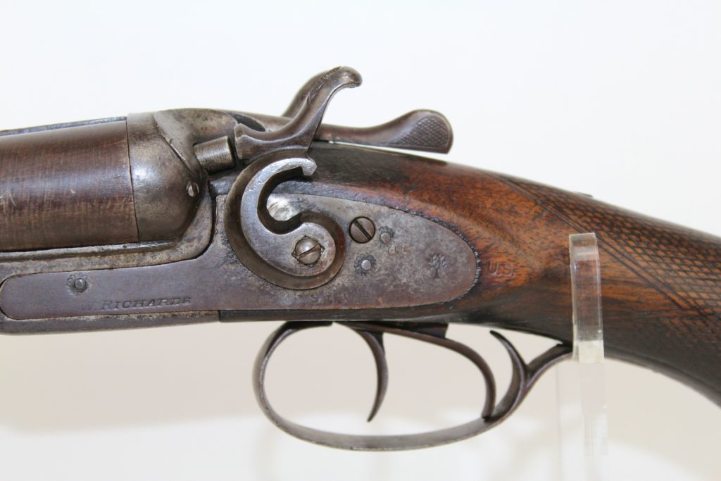 Henri Pieper W. Richards Double Barrel Shotgun C&R Antique016 ...