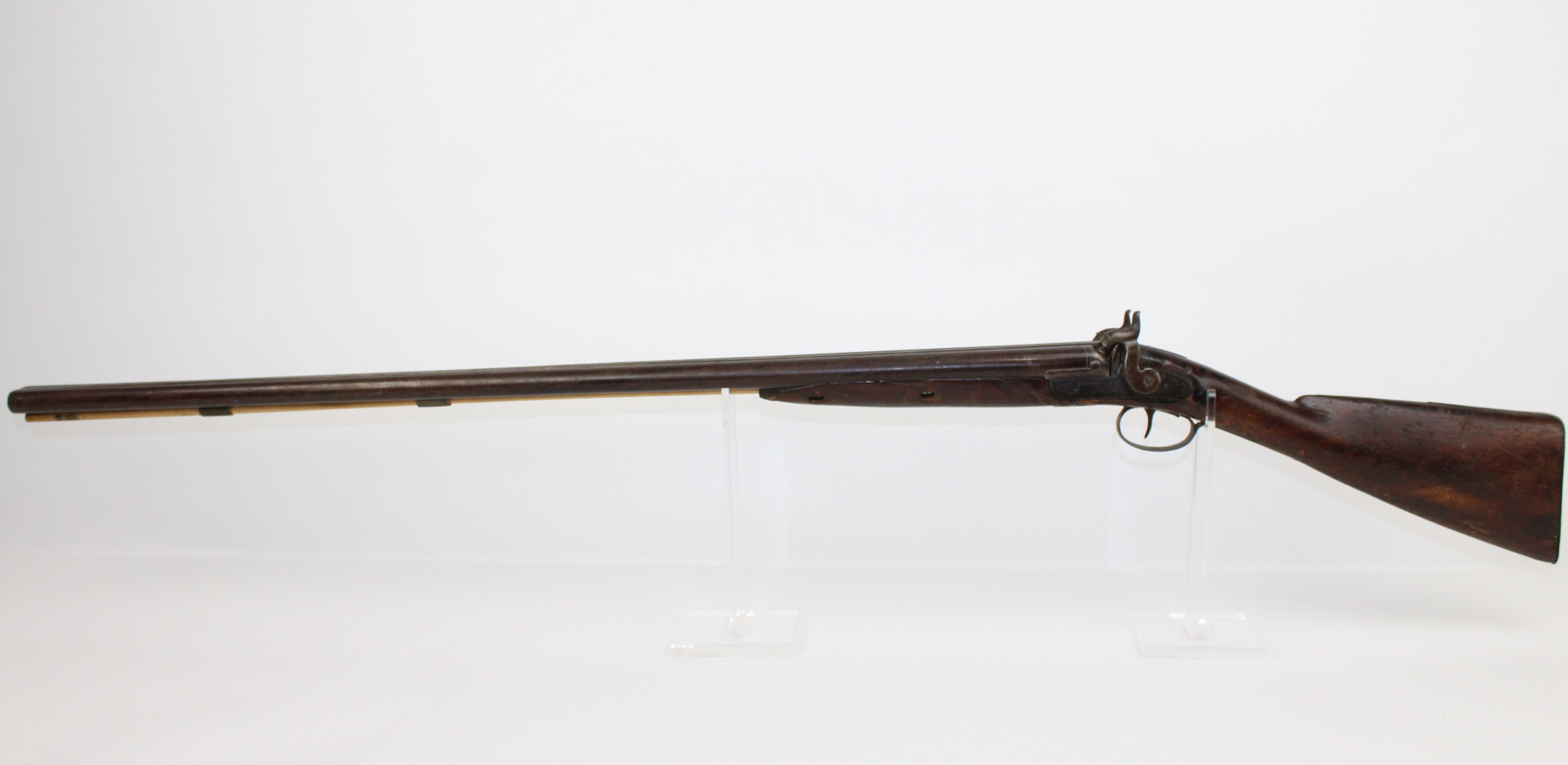 Perkins Double Barrel Percussion Shotgun C&R Antique002 | Ancestry Guns