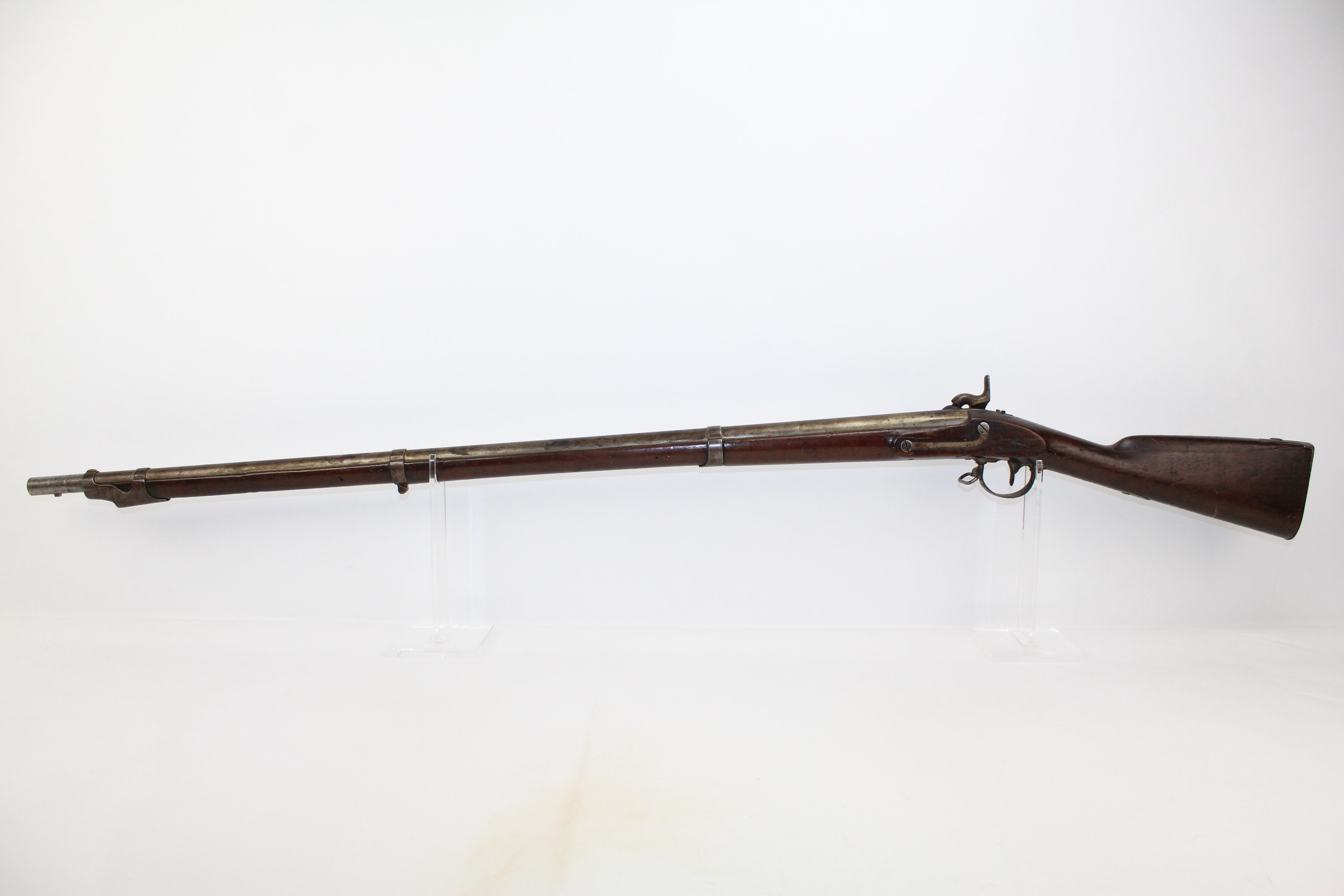 U.S. Harpers Ferry Model 1842 Percussion Musket with Bayonet C&R ...