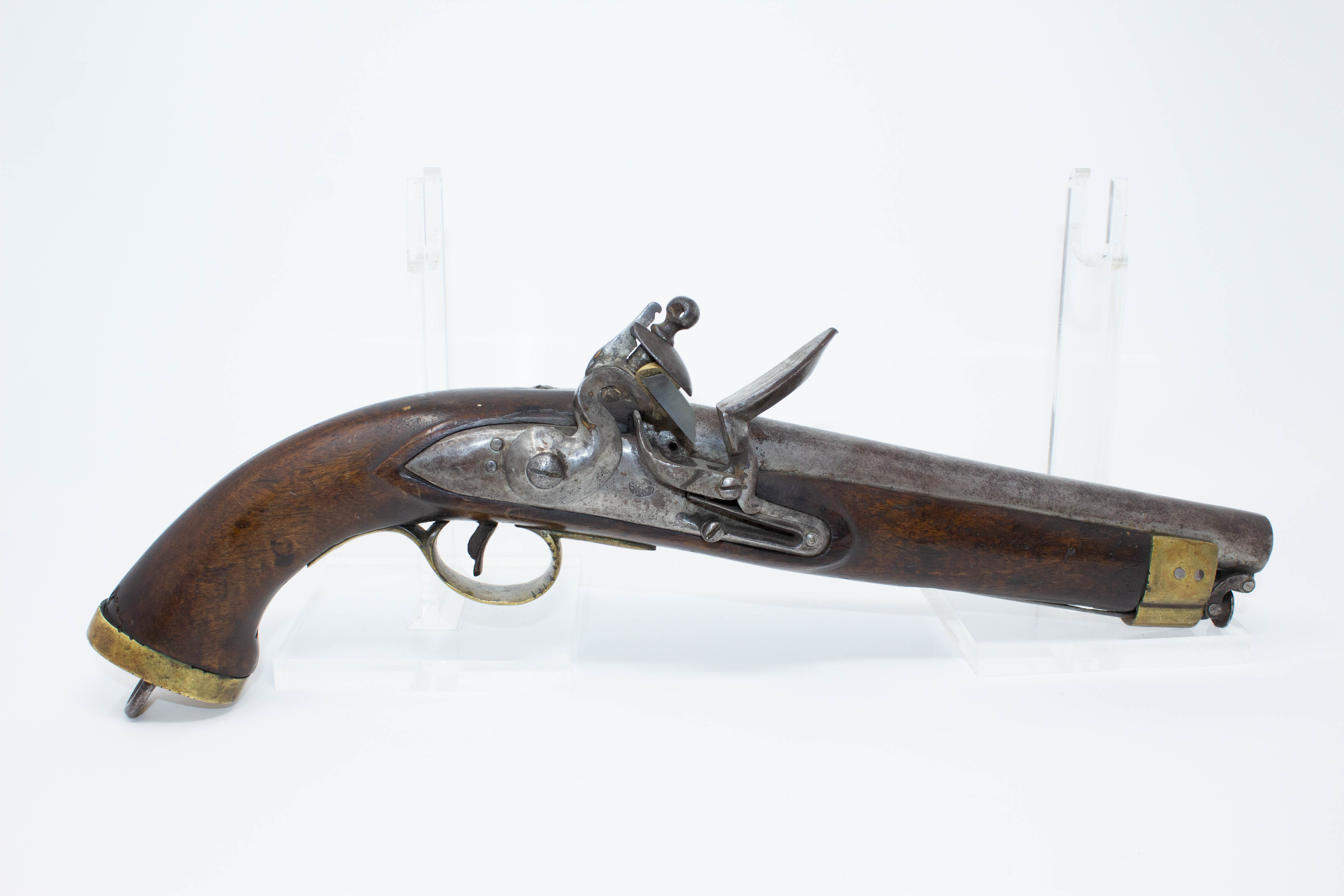 B Baker Pattern Flintlock Pistol Ancestry Guns