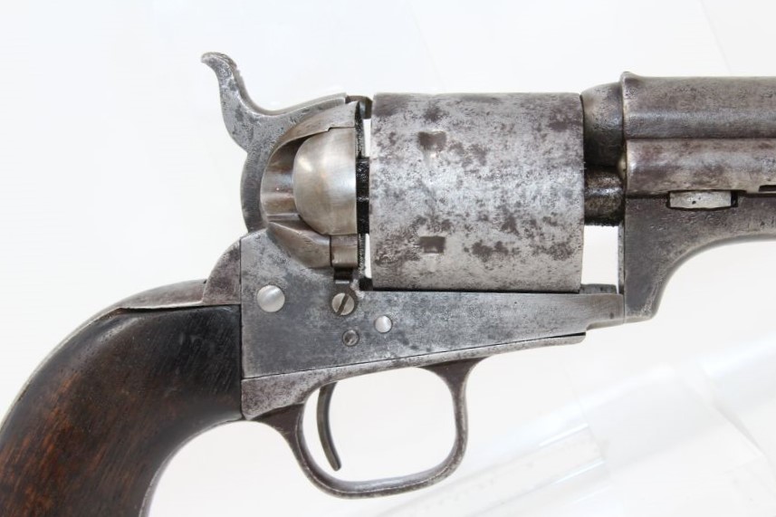 Colt Model Open Top Revolver C R Antique Ancestry Guns