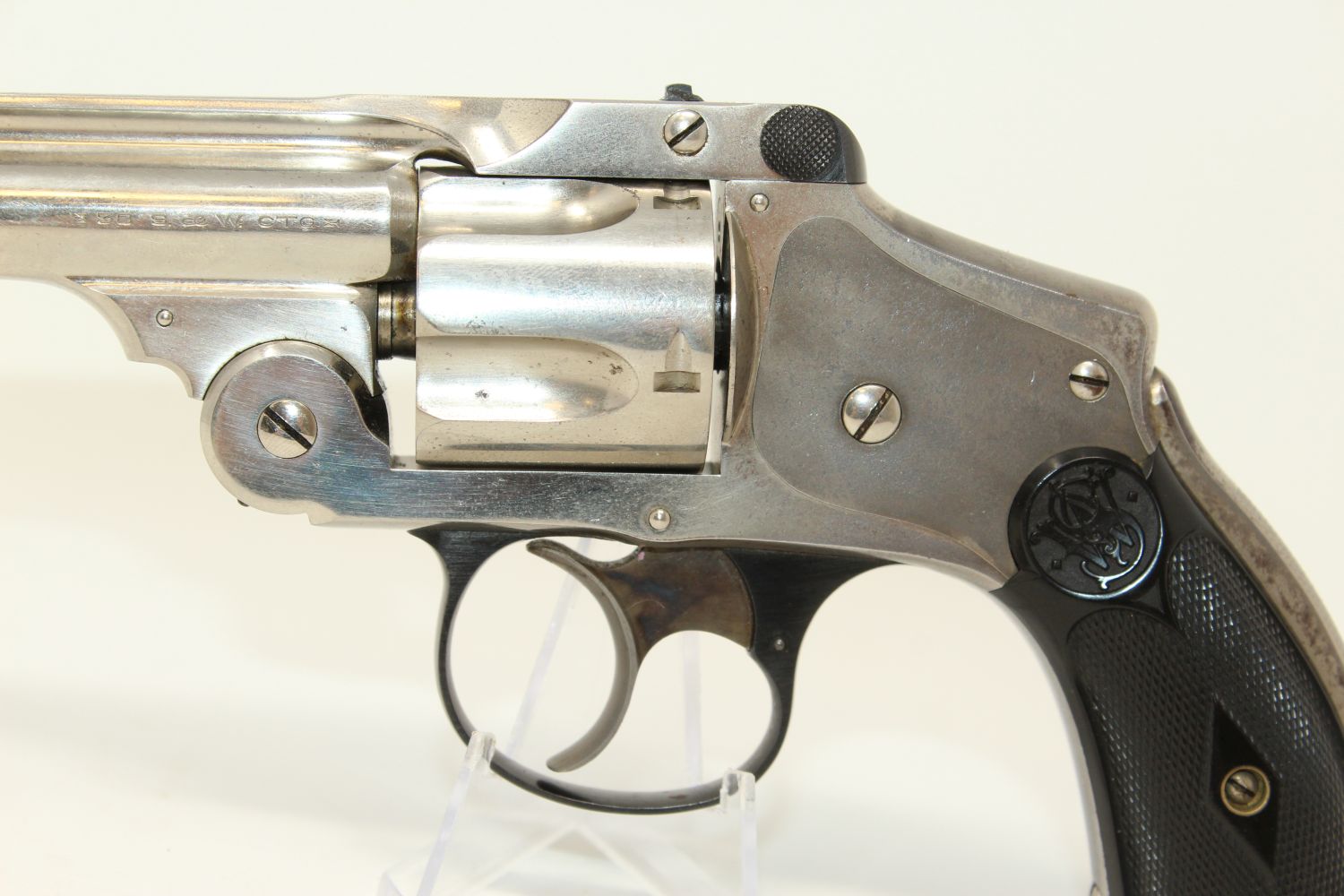 Smith & Wesson .38 Safety Hammerless Fifth Model Revolver C&R ...