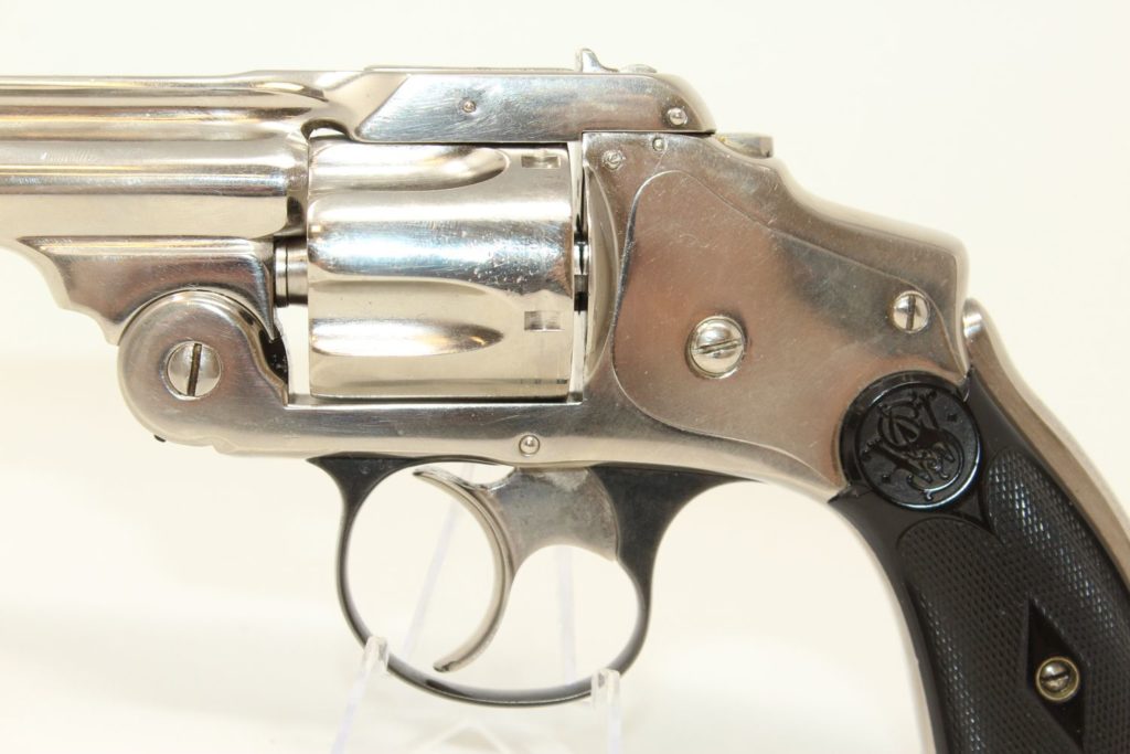 Smith & Wesson .38 Safety hammerless 2nd Model Revolver C&R Antique003 ...