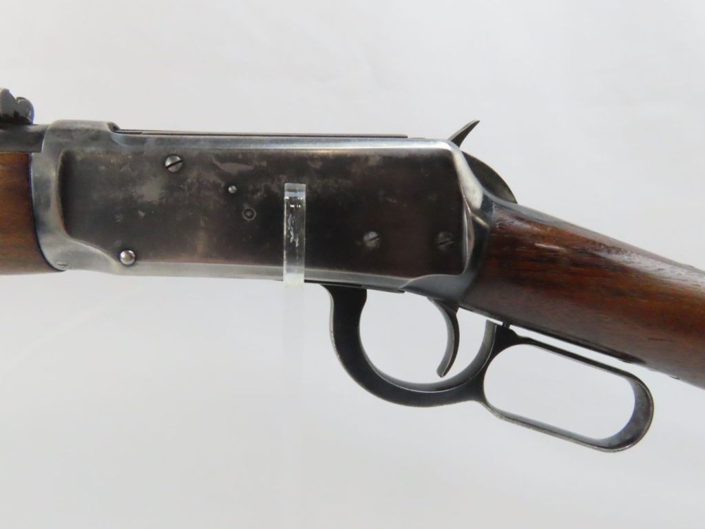 Winchester Model 1894 Flat Band Carbine 3.18 C&R Antique004 | Ancestry Guns