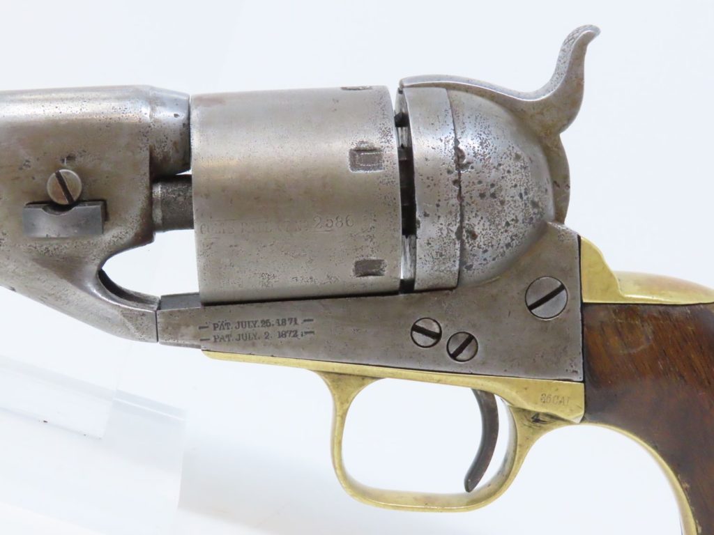 Colt Model 1861 Navy Richards Mason Conversion Revolver 4.3 C&R ...