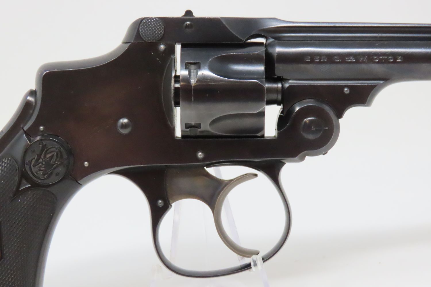 Smith And Wesson 32 Safety Hammerless 3rd Model Revolver 54 Candr Antique019 Ancestry Guns 5836