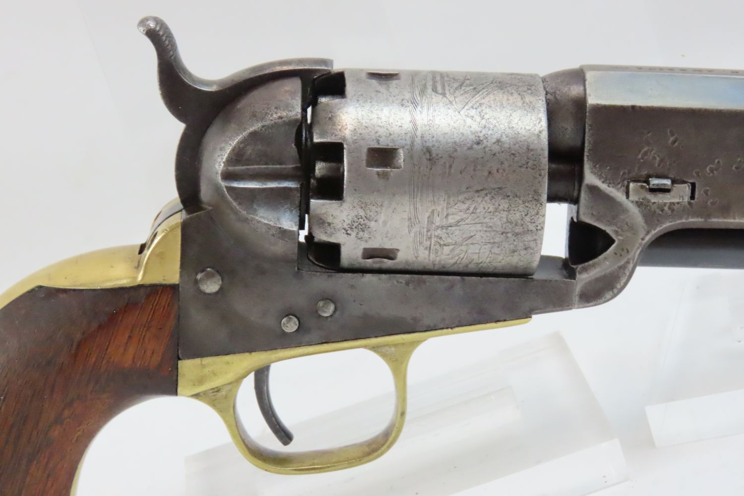 Civil War Colt Model 1851 Navy Revolver 6.17 C&R Antique024 | Ancestry Guns