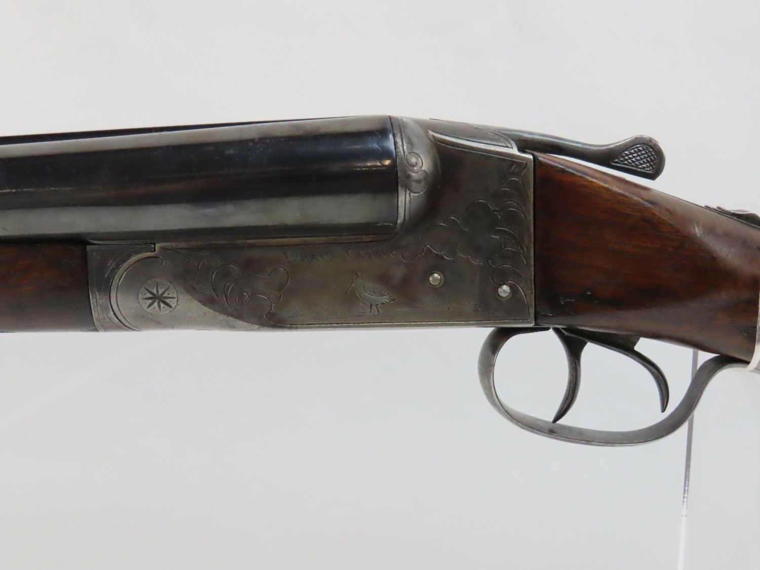 Ithica Flues SxS Shotgun 3.18 C&R Antique004 | Ancestry Guns