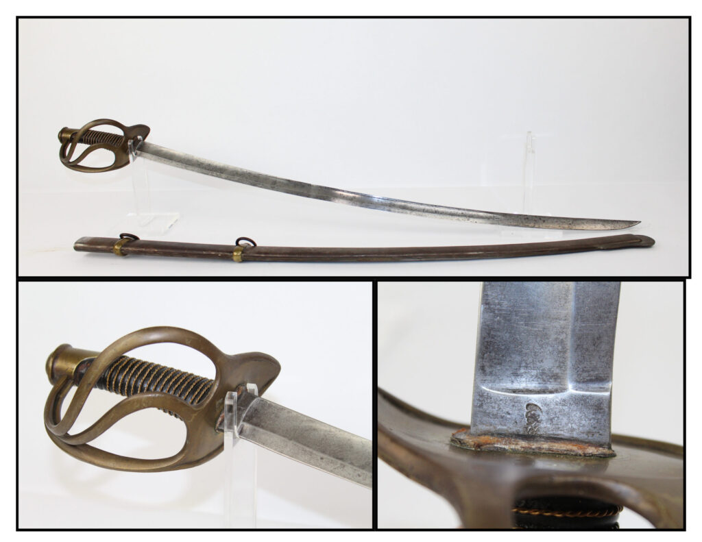 1collage civil war cavalry saber | Ancestry Guns