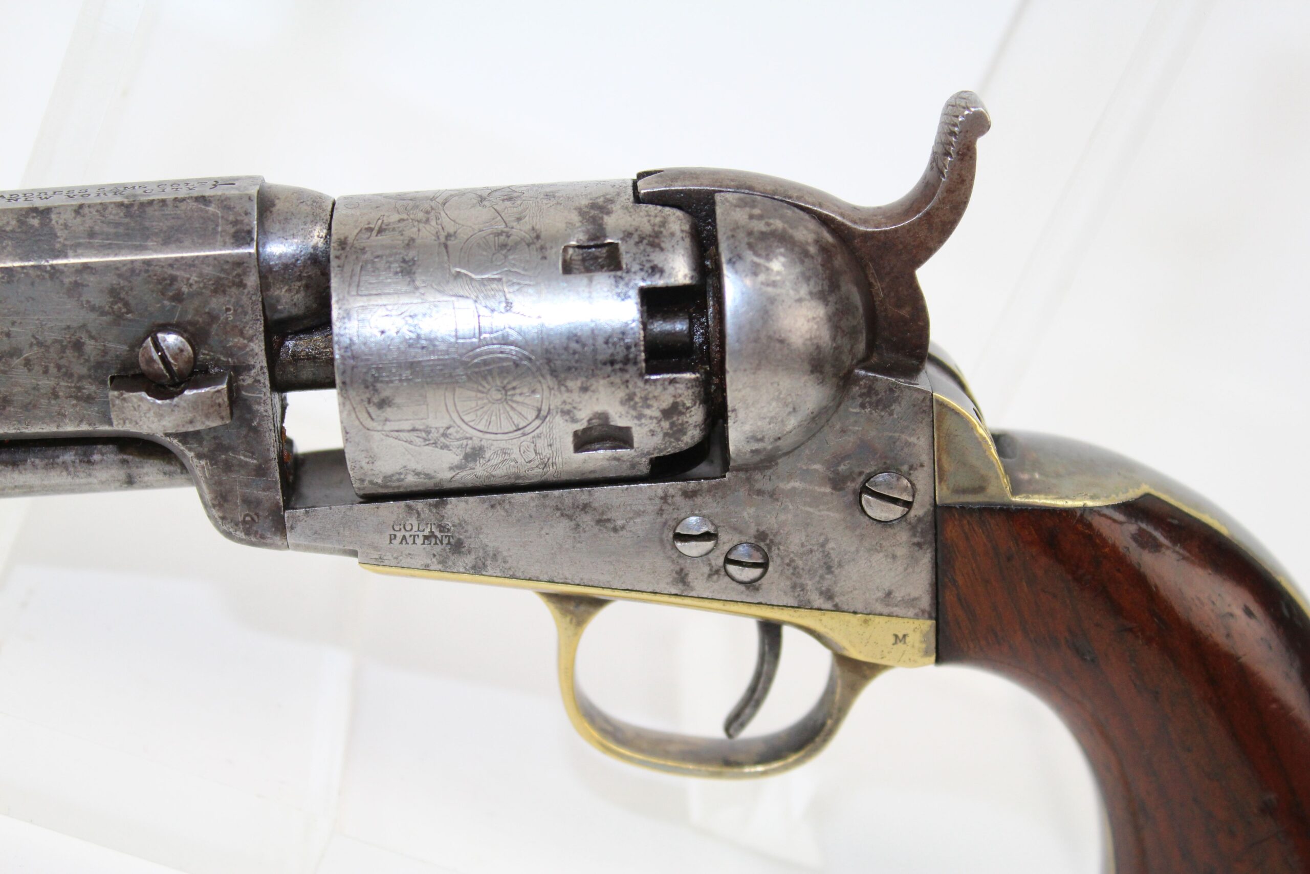 Colt Model 1849 Pocket Revolver C&R Antique003 | Ancestry Guns