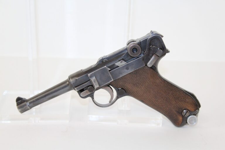 WW I 1918 Luger Pistol German CR Antique 001 Scaled 768x512 
