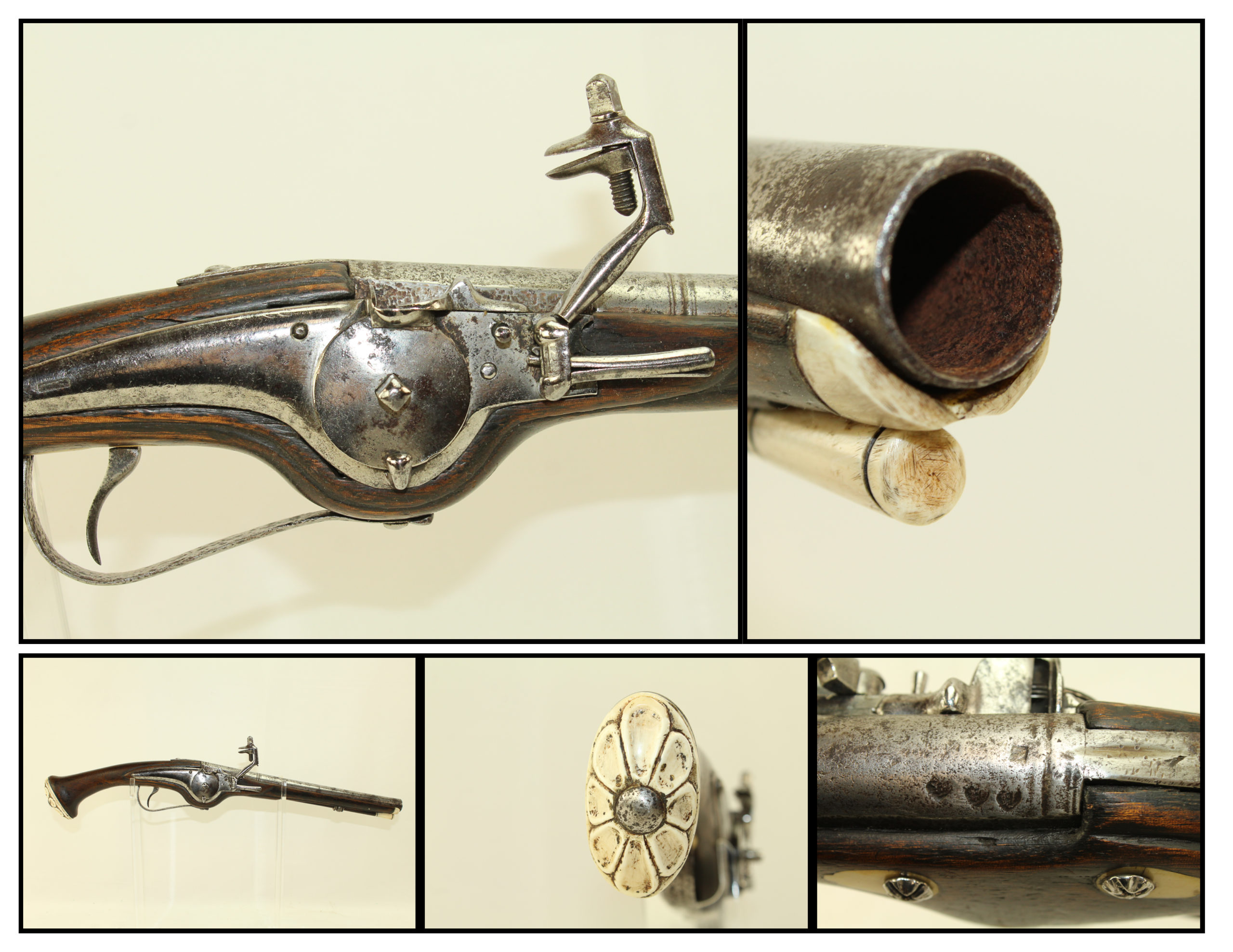 1Collage 16th Century Germanic Style Wheel Lock Pistol | Ancestry Guns