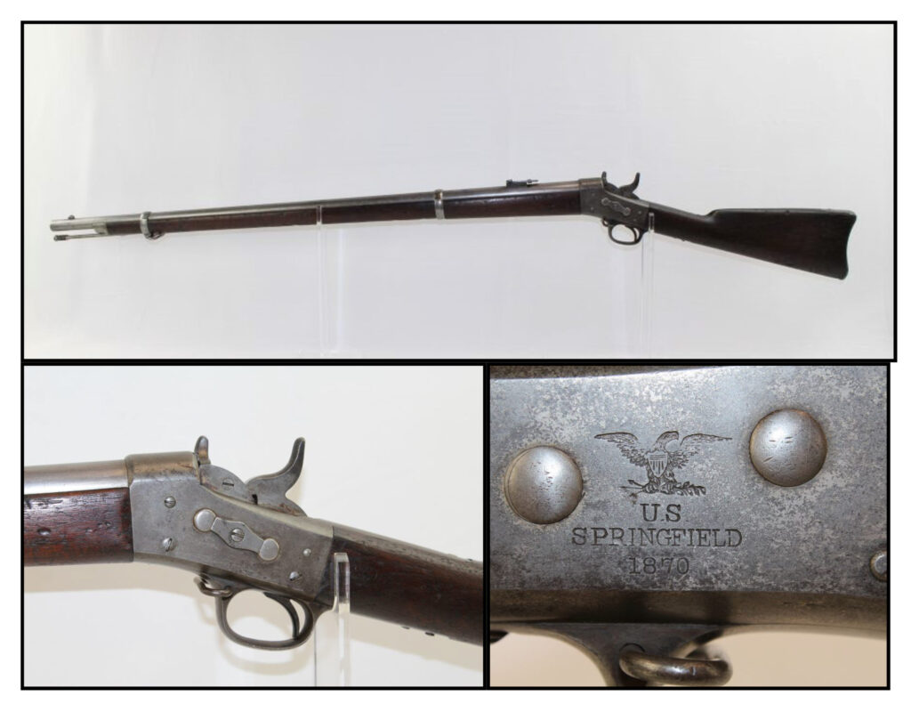 Collage U.S. Springfield Model 1870 Army Rolling Block Rifle | Ancestry ...