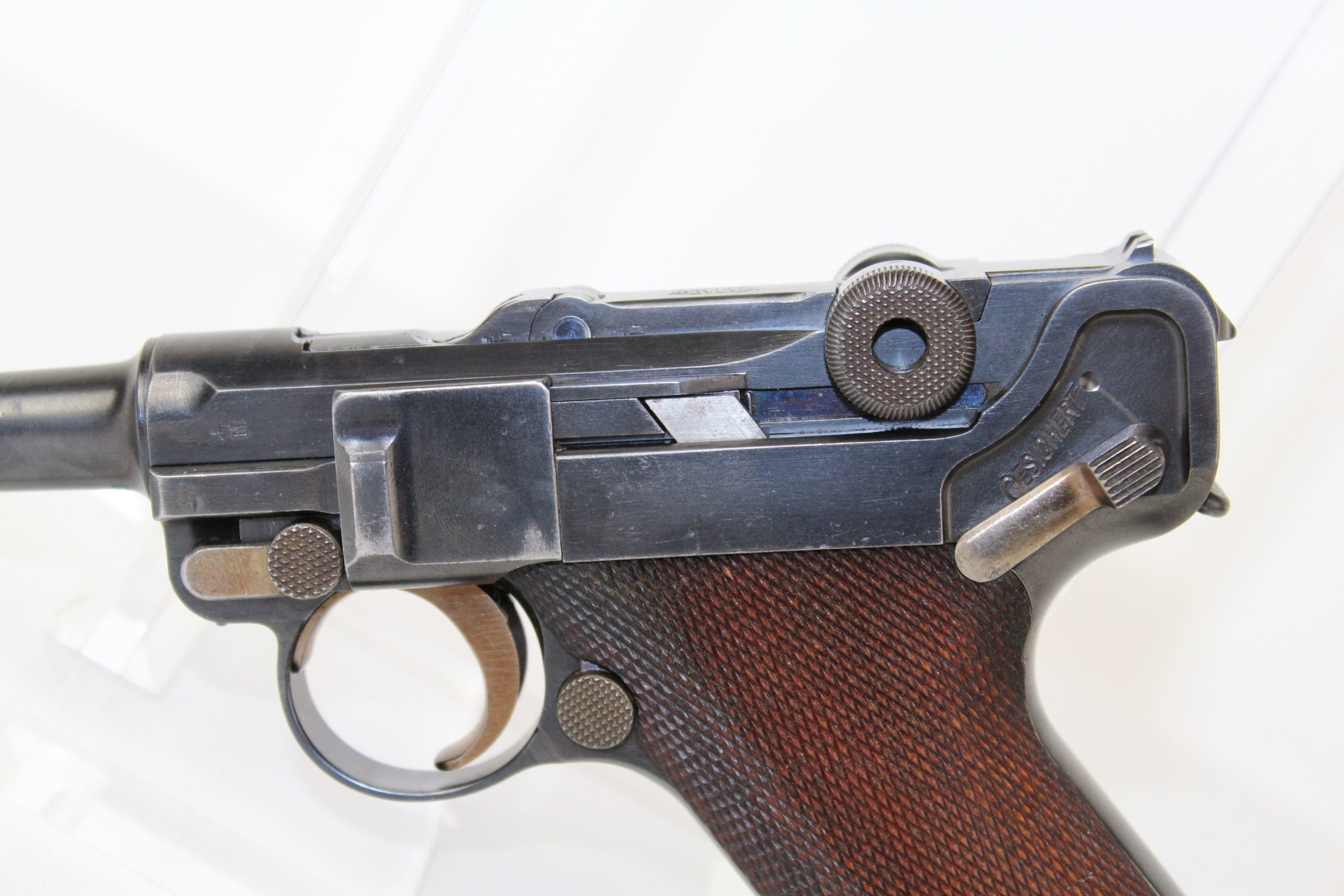 DWM Model 1908 Commercial Luger Semi-Automatic Pistol C&R Antique 003 ...