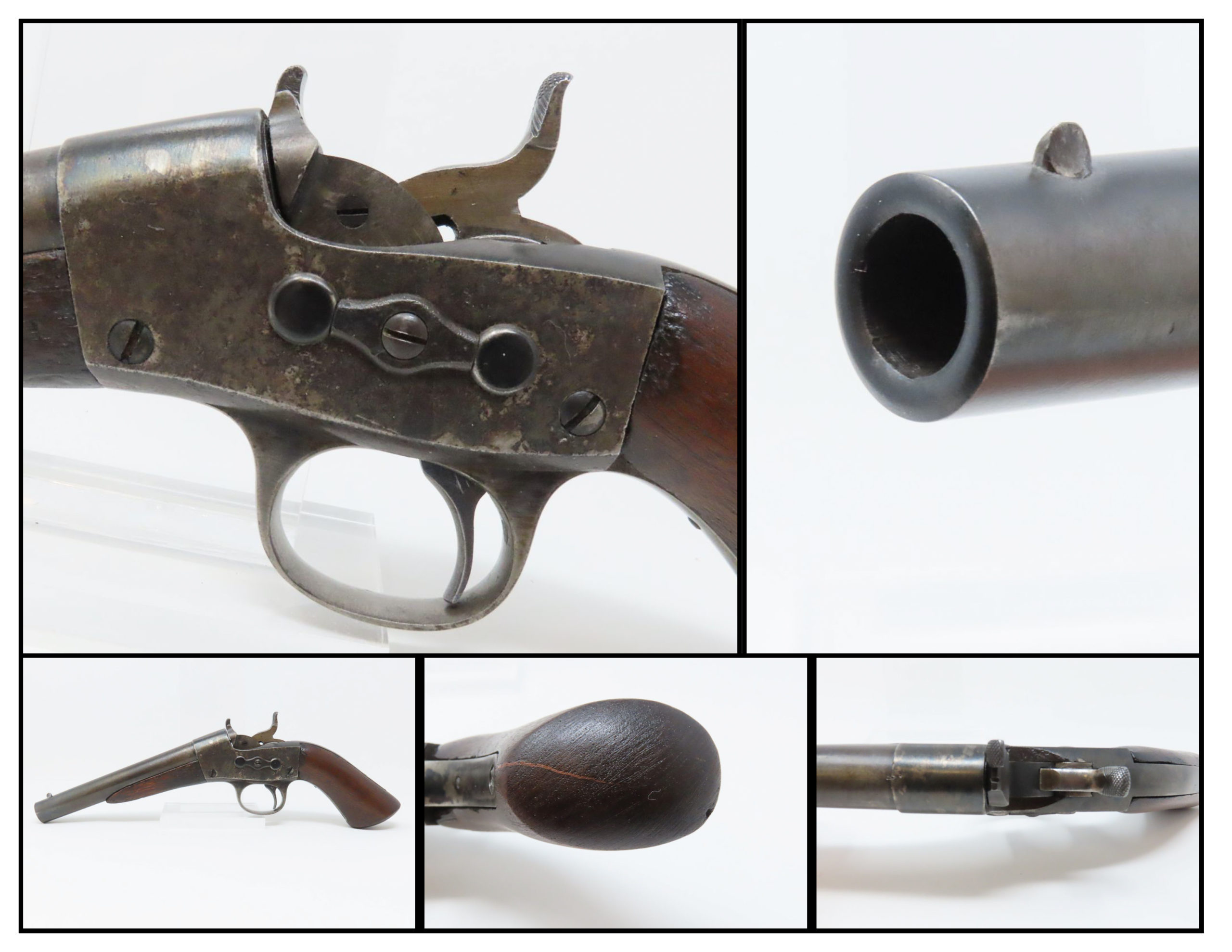 Collage U.S. Remington Model 1867 Navy Rolling Block Pistol 9.16.20 ...