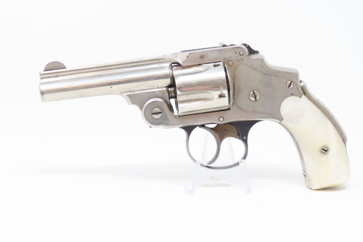 Smith & Wesson .38 Safety hammerless Third Model Revolver 11.6 C&R ...