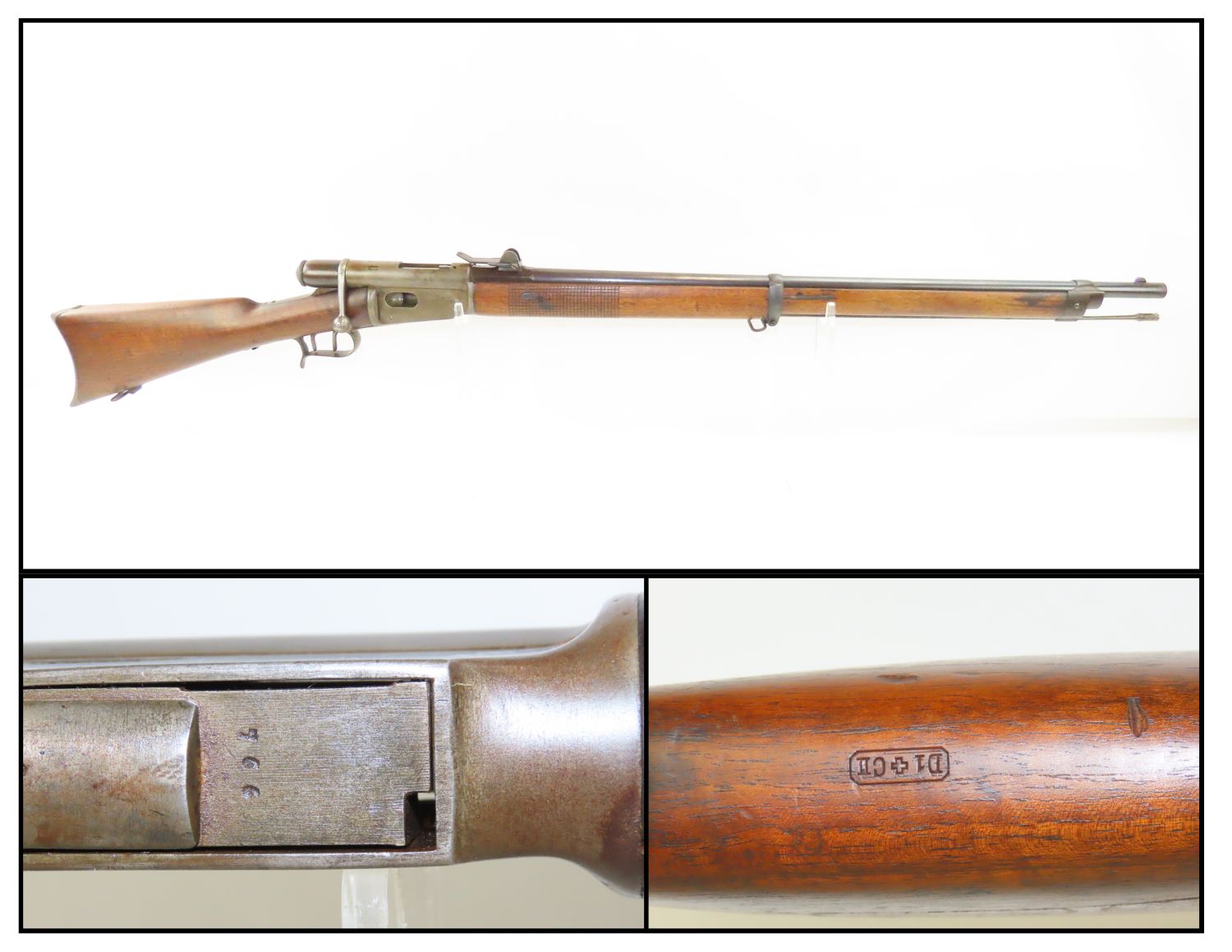 Swiss Vetterli Model 1871 Rifle 12.28 C&R Antique 001 | Ancestry Guns