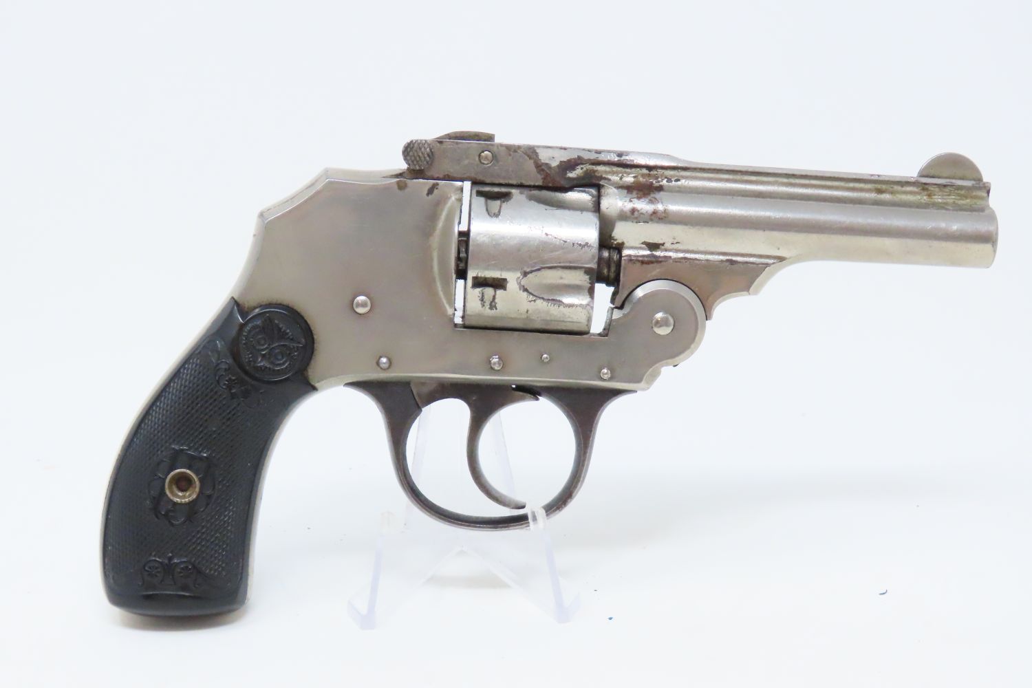 Iver Johnson Top Break Hammerless .32 Double Action Revolver 11.10 C&R ...