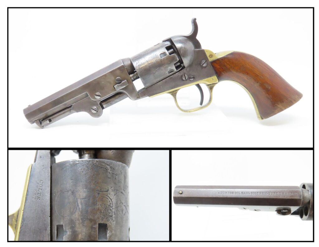 Colt MOdel 1849 Pocket Revolver 3.30.21 C&R Antique 001 | Ancestry Guns