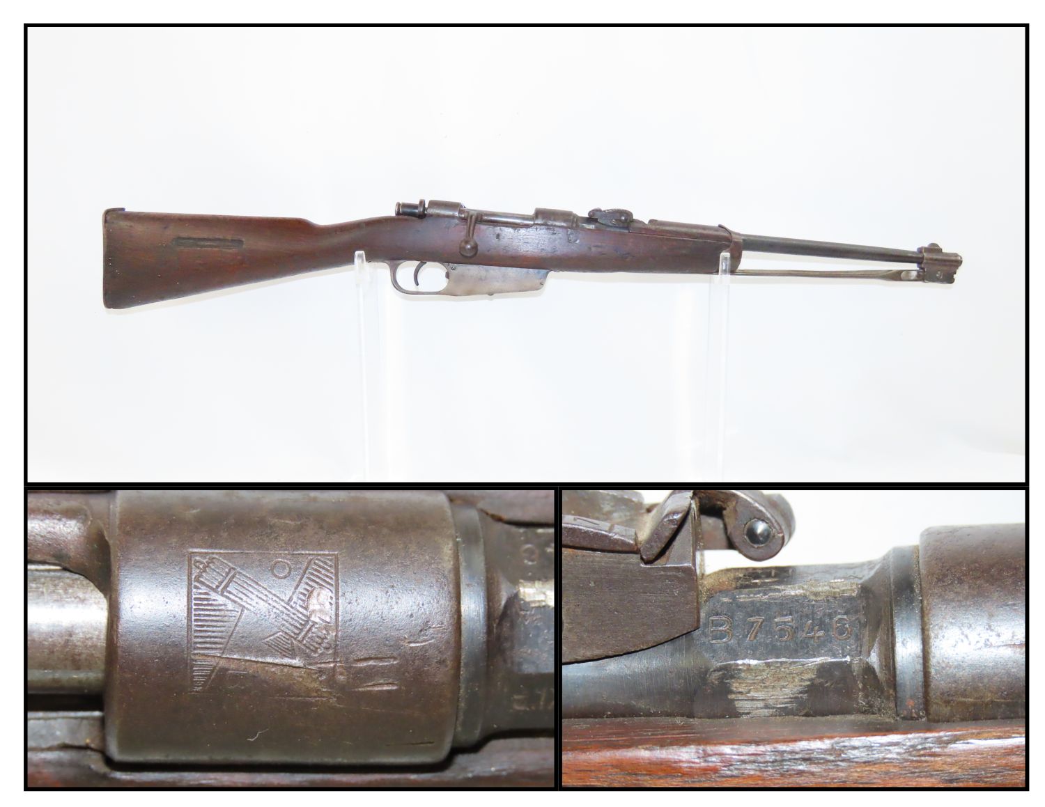 Italian F.n.a. Brescia Youth Training Rifle With Bayonet 4.7.21 C&r 