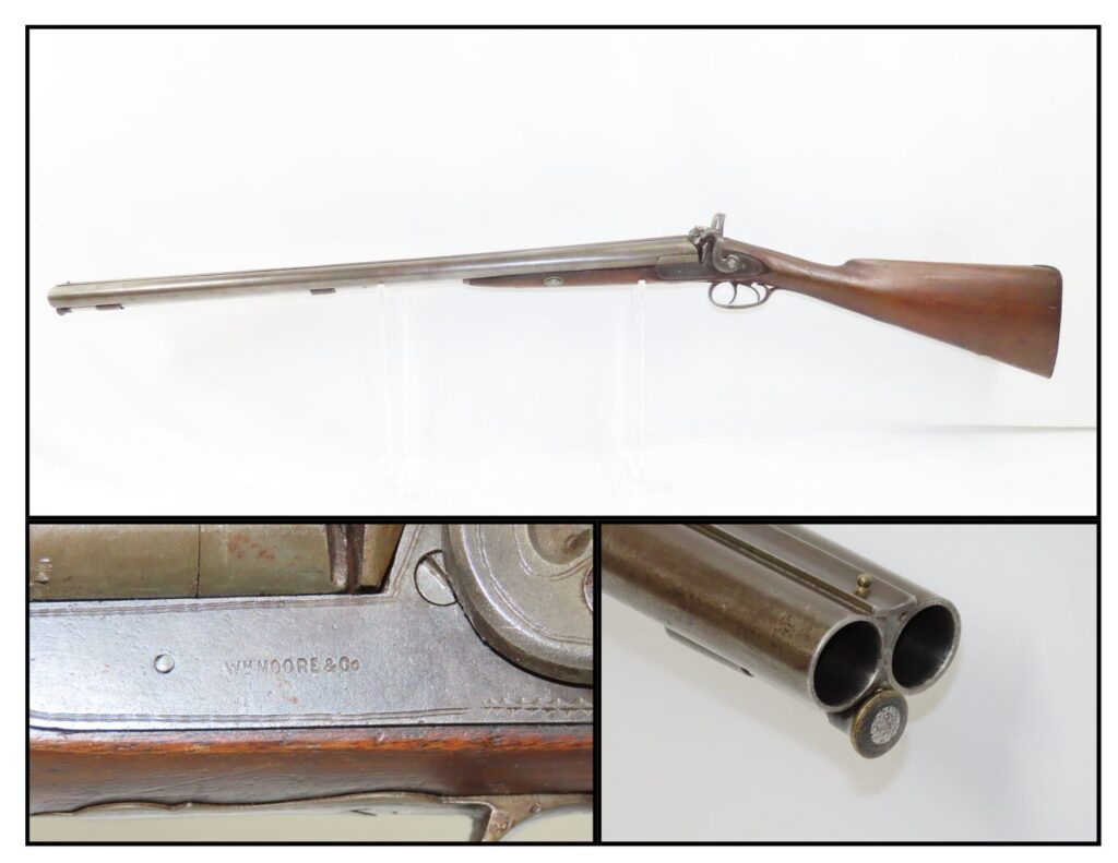 William Moore Percussion Shotgun 4.15.21 C&R Antique 001 | Ancestry Guns