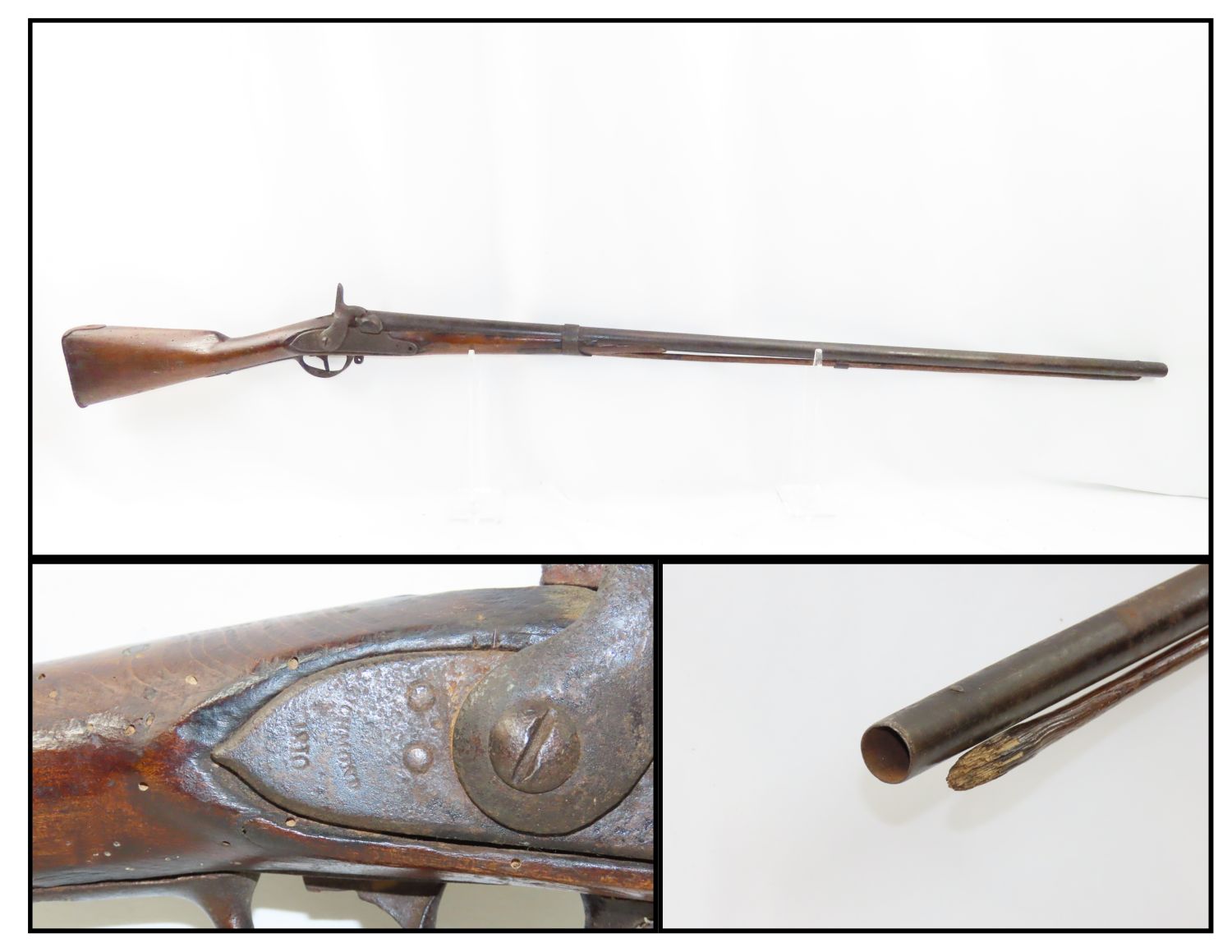 Converted Musket with Virginia Manufactory Lock 6.07.21 C&R Antique 001 ...