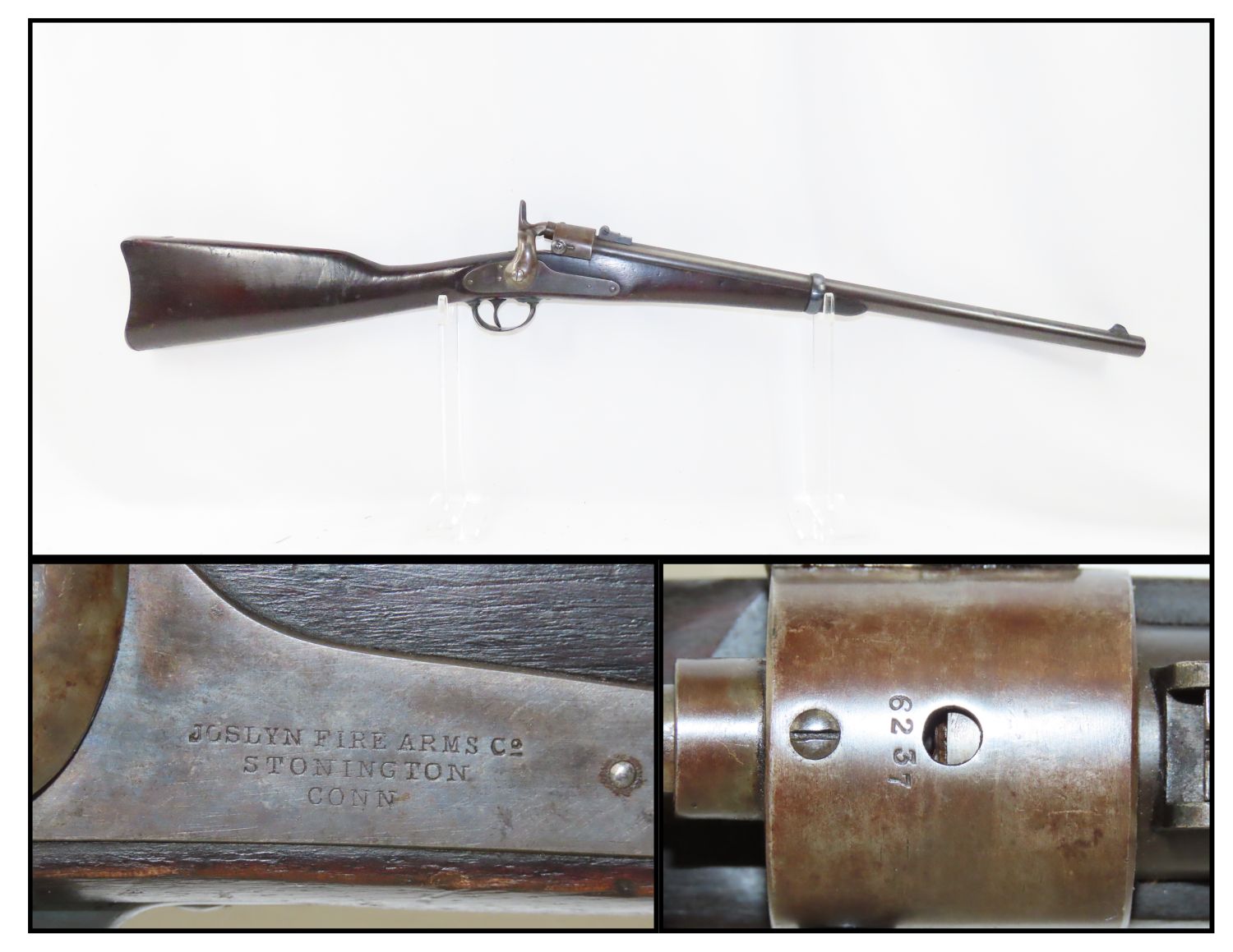 Civil War Joslyn Model 1864 Carbine 7.22.21 C&R Antique 001 | Ancestry Guns