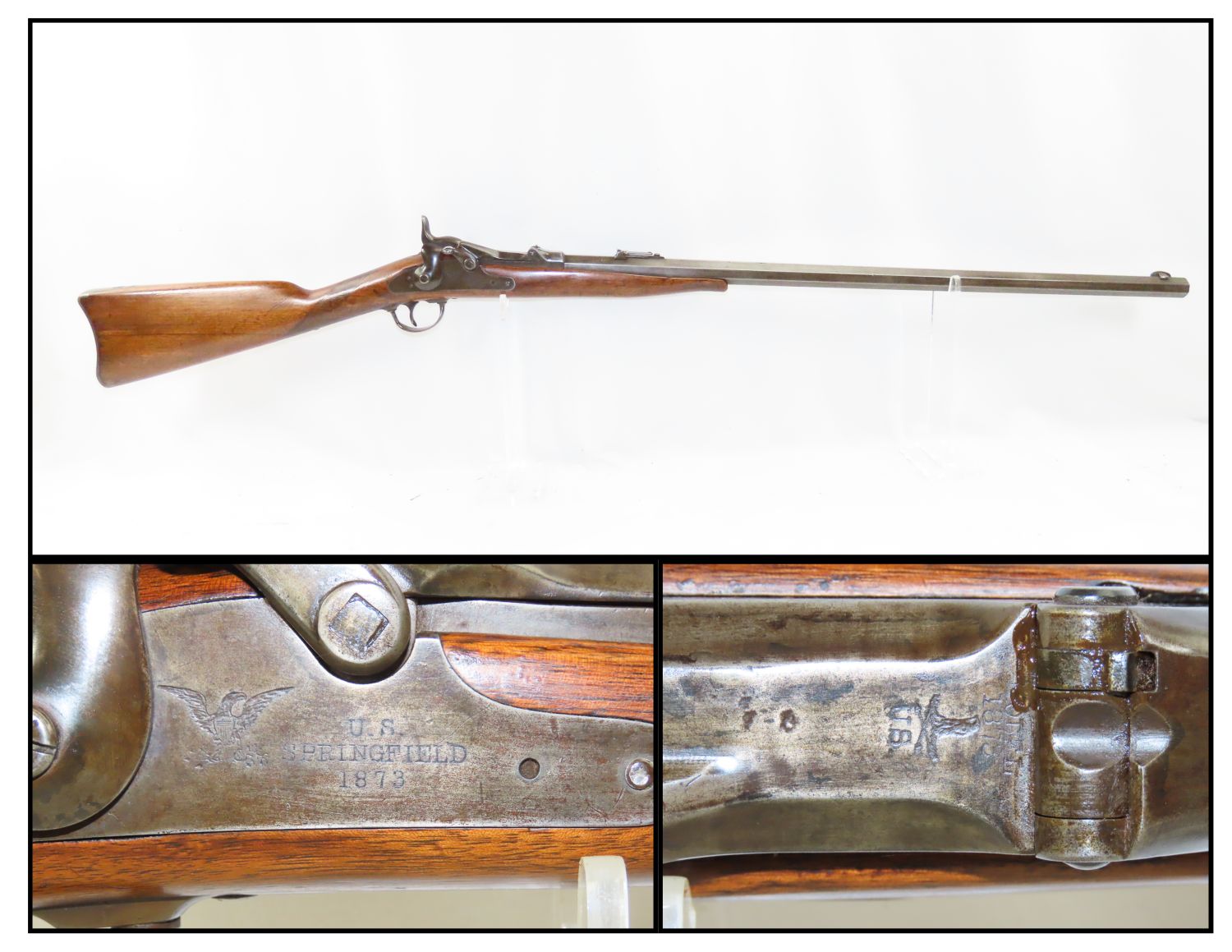 Springfield Model 1873 Sporting Rifle 7.2.21 C&R Antique 001 | Ancestry ...