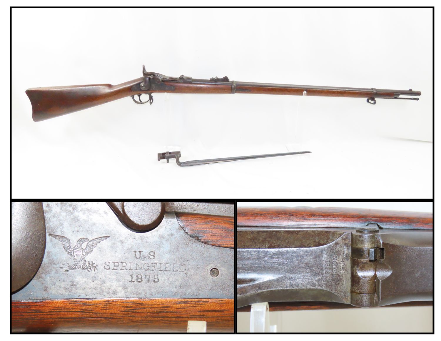 Springfield Model 1879 Trapdoor Rifle 6.07.21 C&R Antique 001 ...