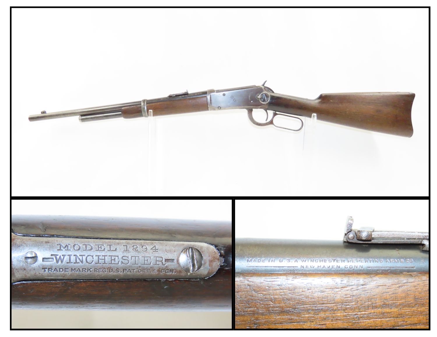 Wincehster Model 1894 Trapper’s Style Saddle Ring Carbine 8.10.21 C&R ...