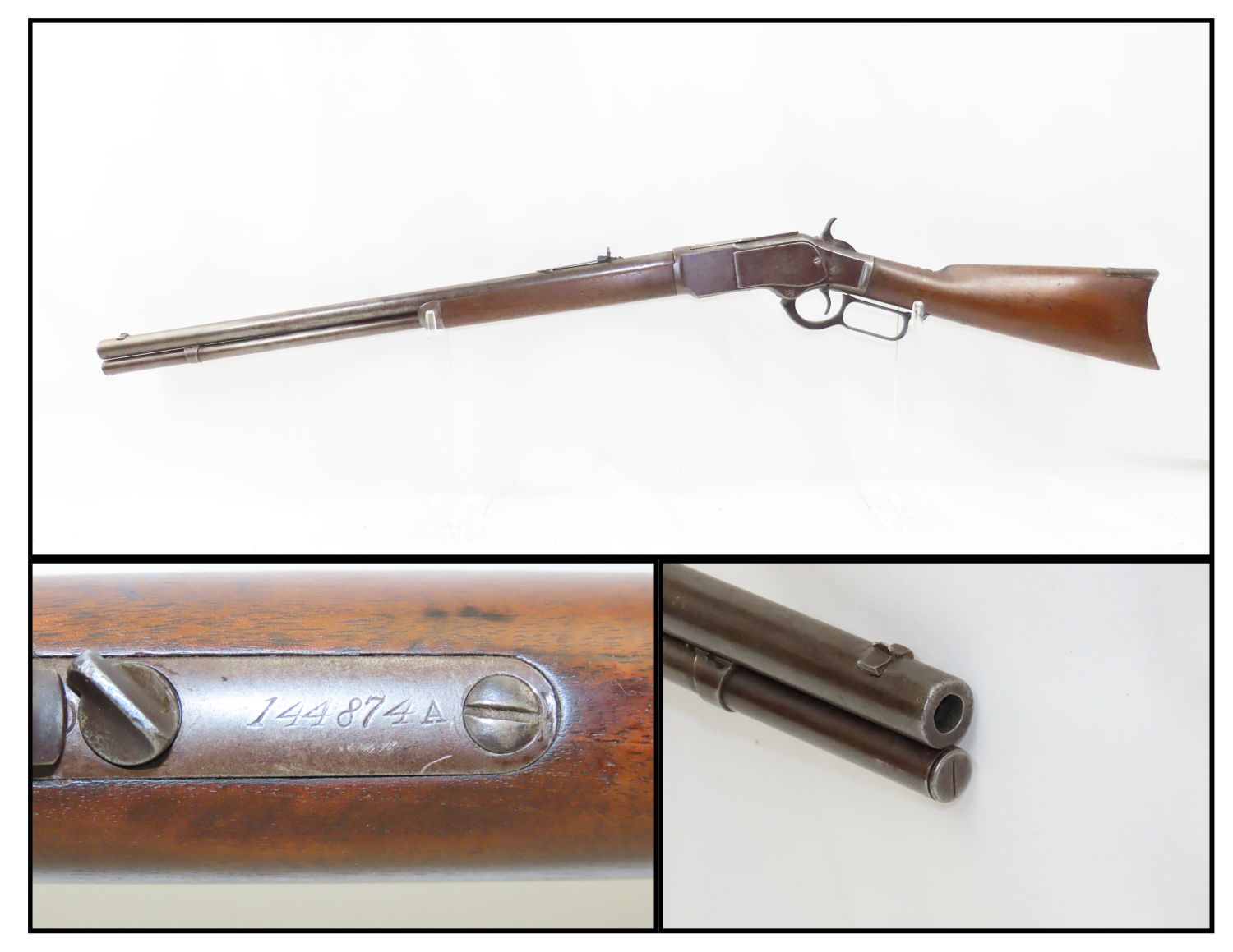 Winchester Model 1873 Lever Action Rifle 5.28.21 C&R Antique 001 ...