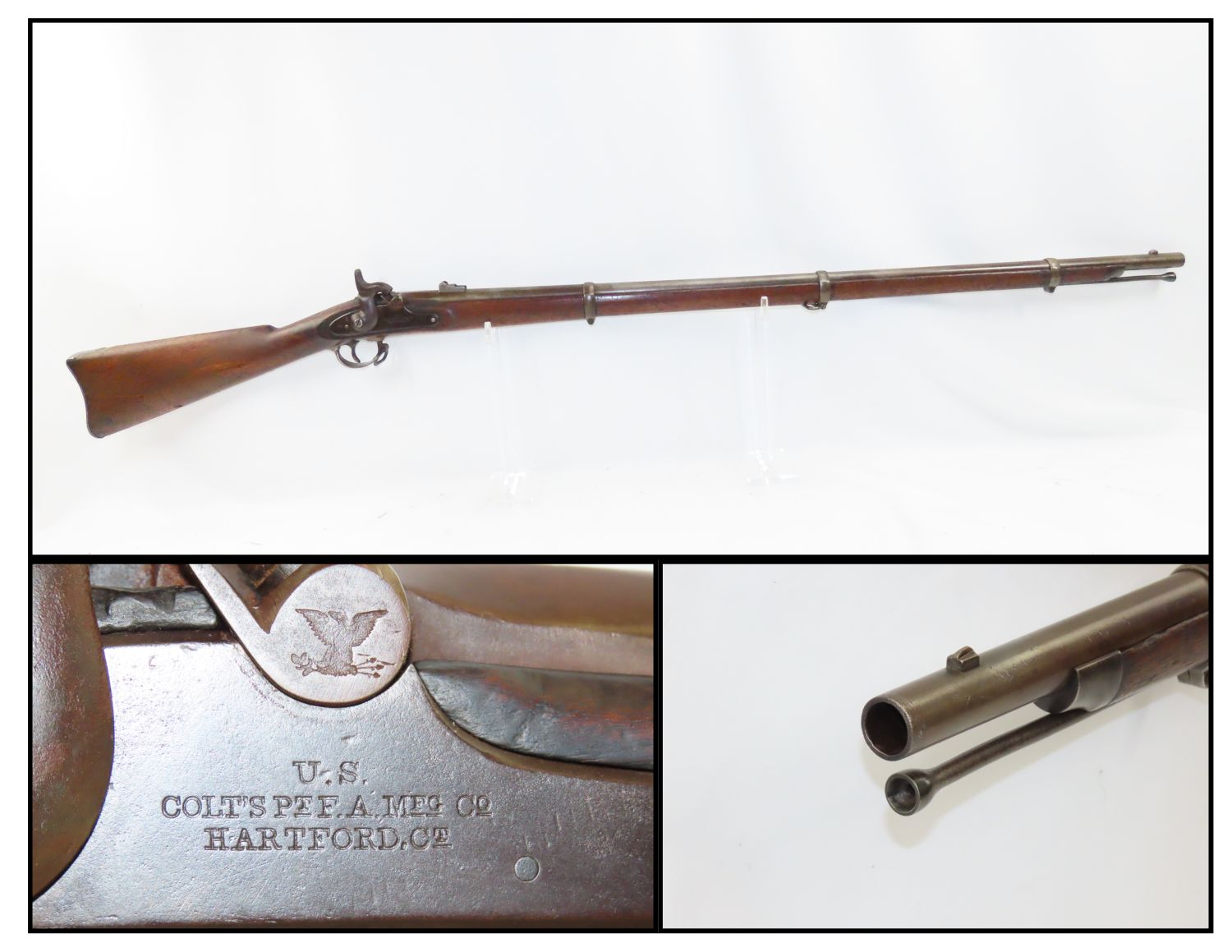 U.S. Colt Model 1861 Special Rifle-Musket 7.21.21 C&R Antique 001 ...