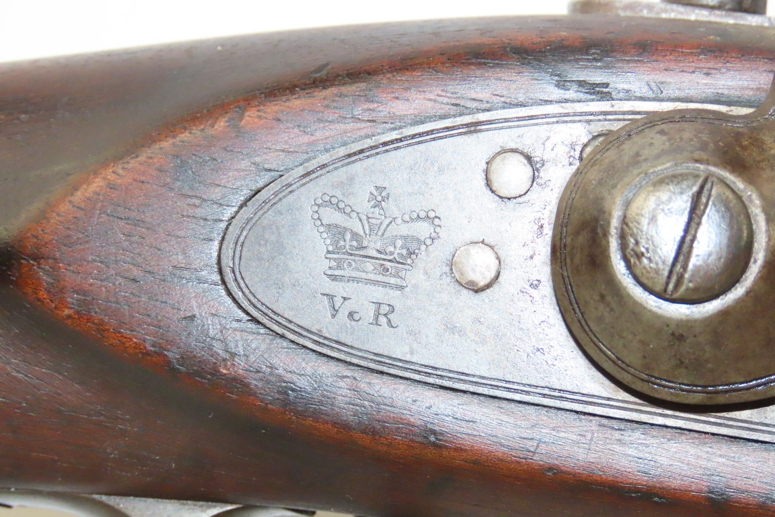 British Pattern 1858 Two Band Enfield Rifle with Bayonet 11.30.21 C ...