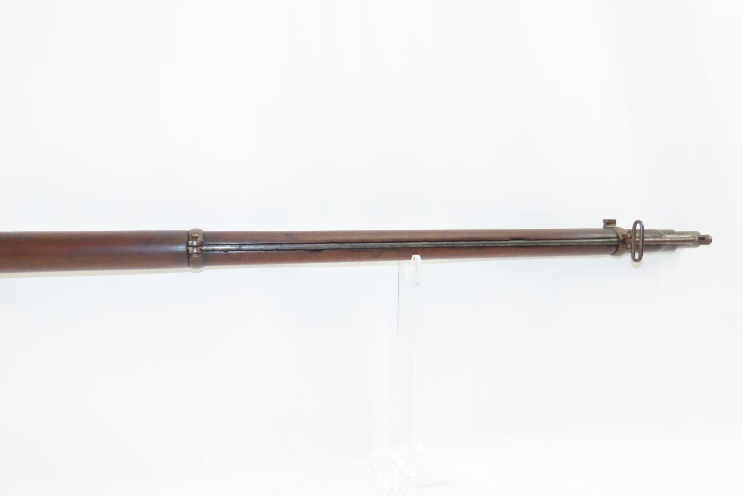 British Pattern 1858 Two Band Enfield Rifle with Bayonet 11.30.21 C ...