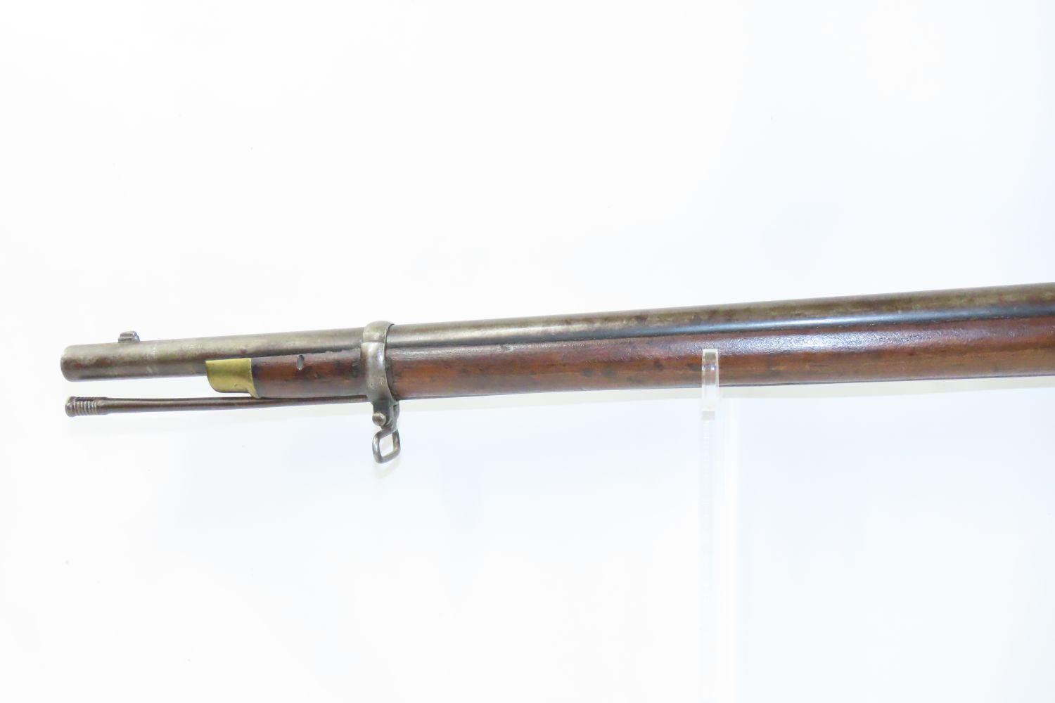 Commercial Pattern 1859 India Service Percussion Musket with Bayonet 8. ...