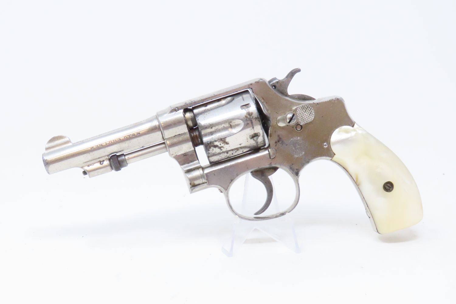 Smith & Wesson .32 Hand Ejector Model of 1903 Second Change Revolver 7. ...