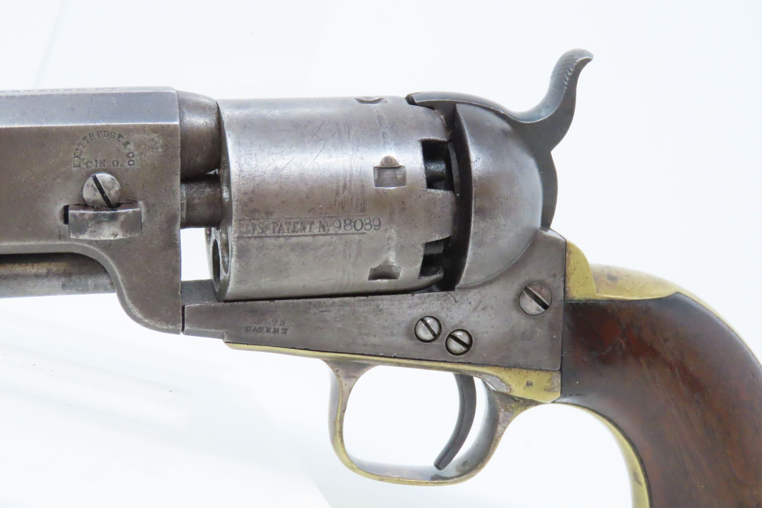 B. Kittredge & Co. Retailer Marked Colt Model 1851 Navy Percussion11.3. ...