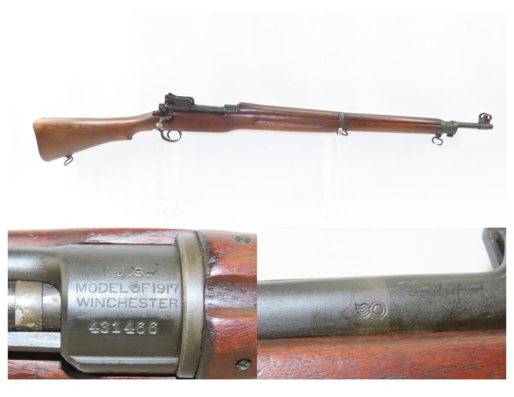 U.S. Winchester Model 1917 Bolt Action Rifle 9.10.21 C&RAntique001 ...