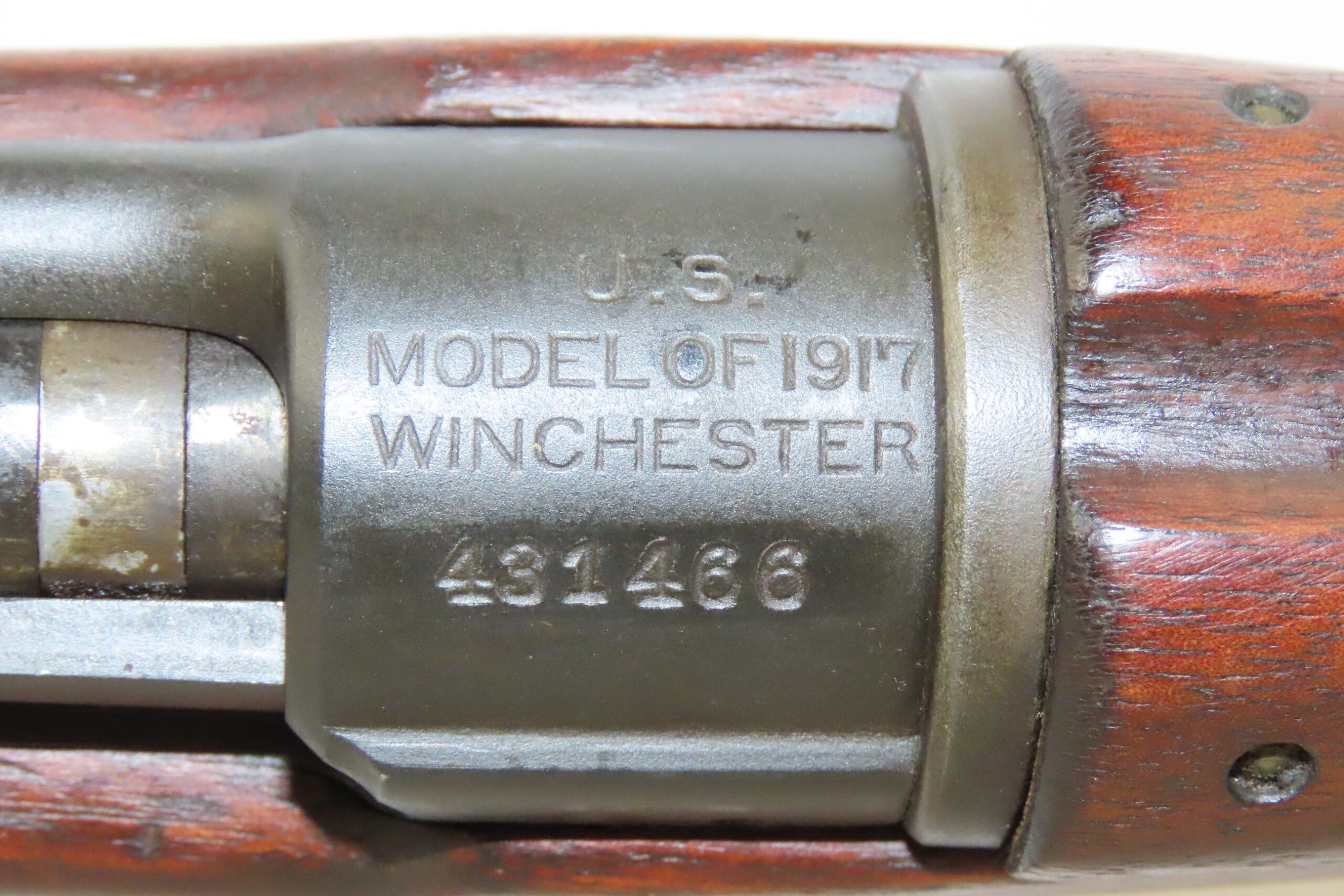 U.s. Winchester Model 1917 Bolt Action Rifle 9.10.21 C&rantique009 