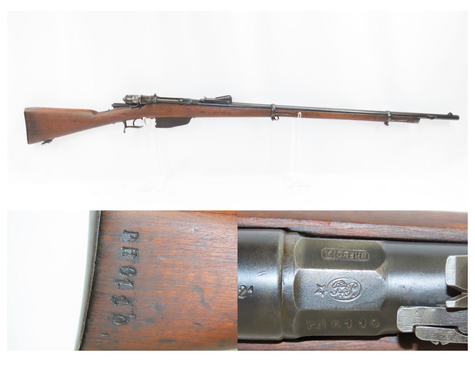 italian Brescia Model 1870 87 15 Vetterli Vitali Rifle 8.31.21 C ...